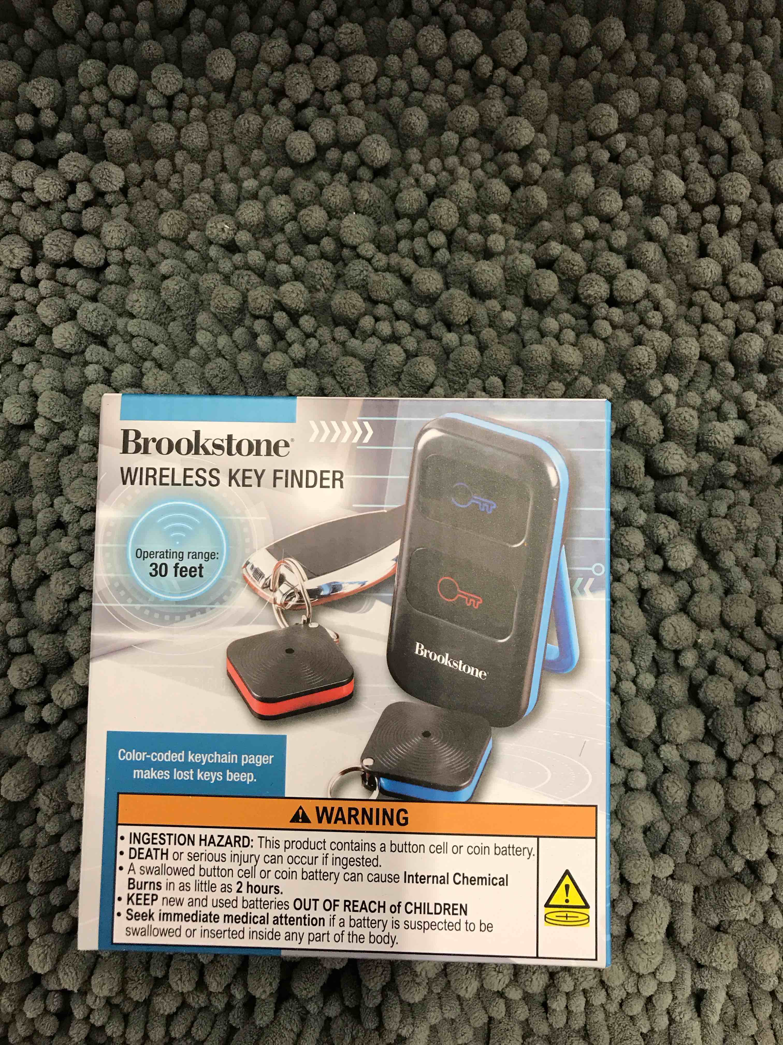 brookstone wireless key finder