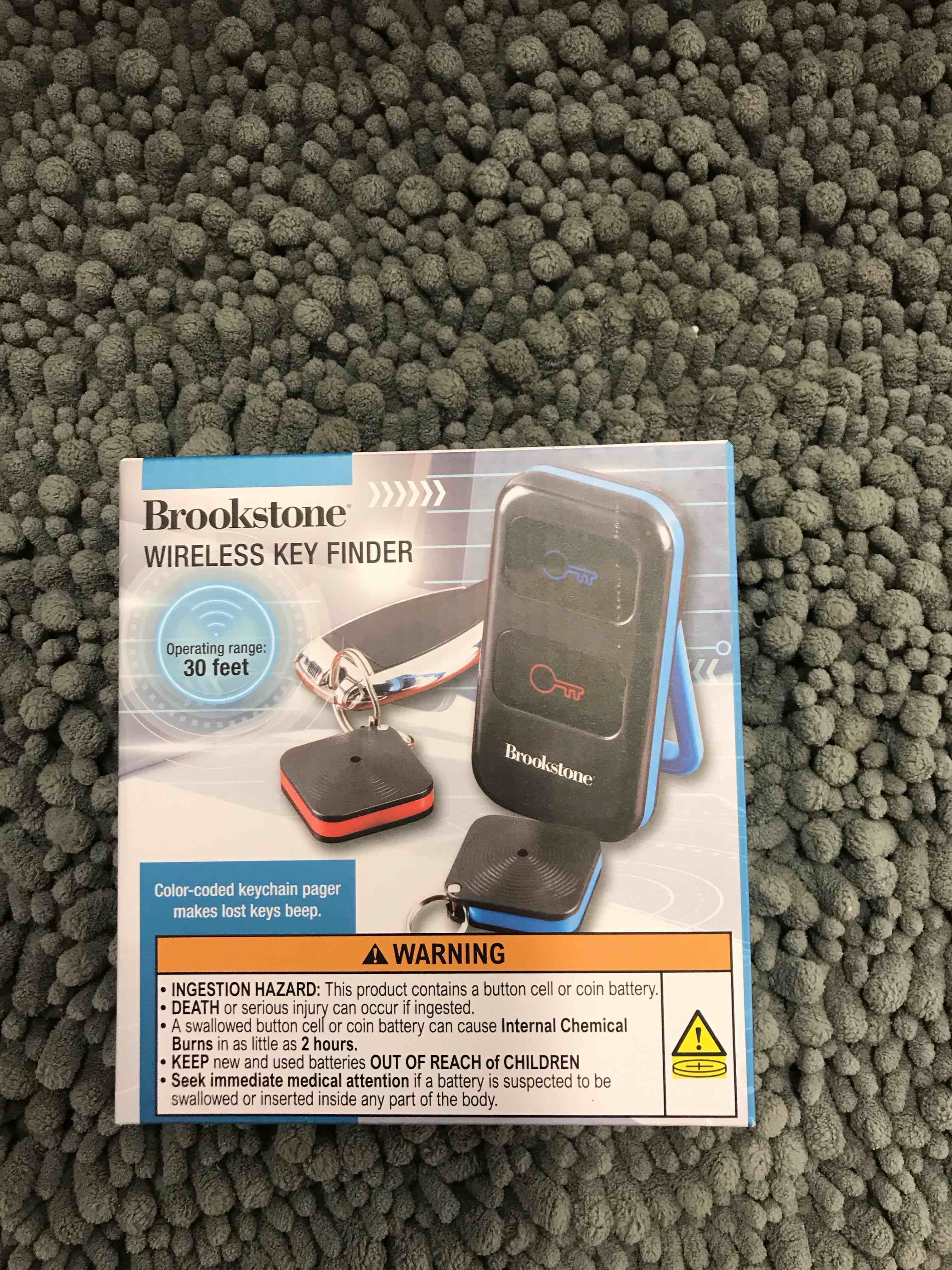 brookstone wireless key finder