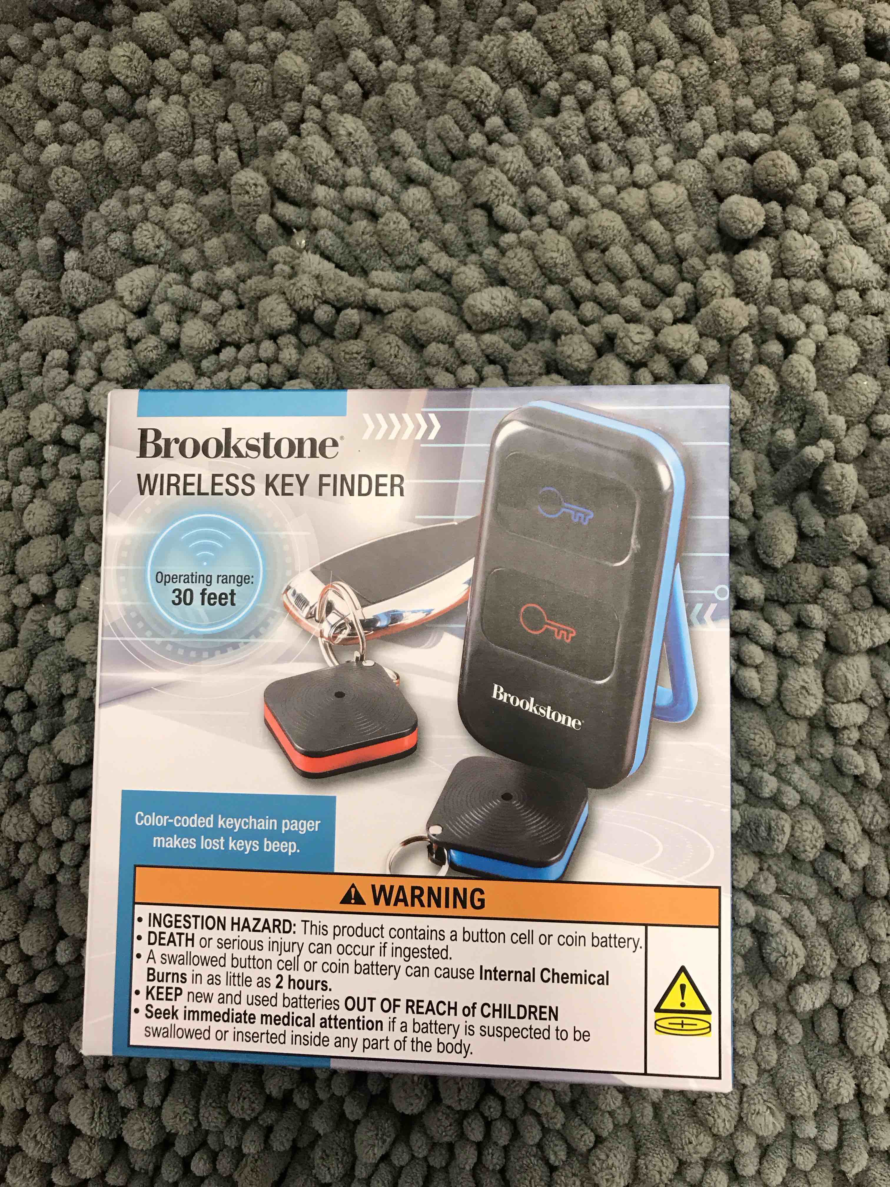 brookstone wireless key finder