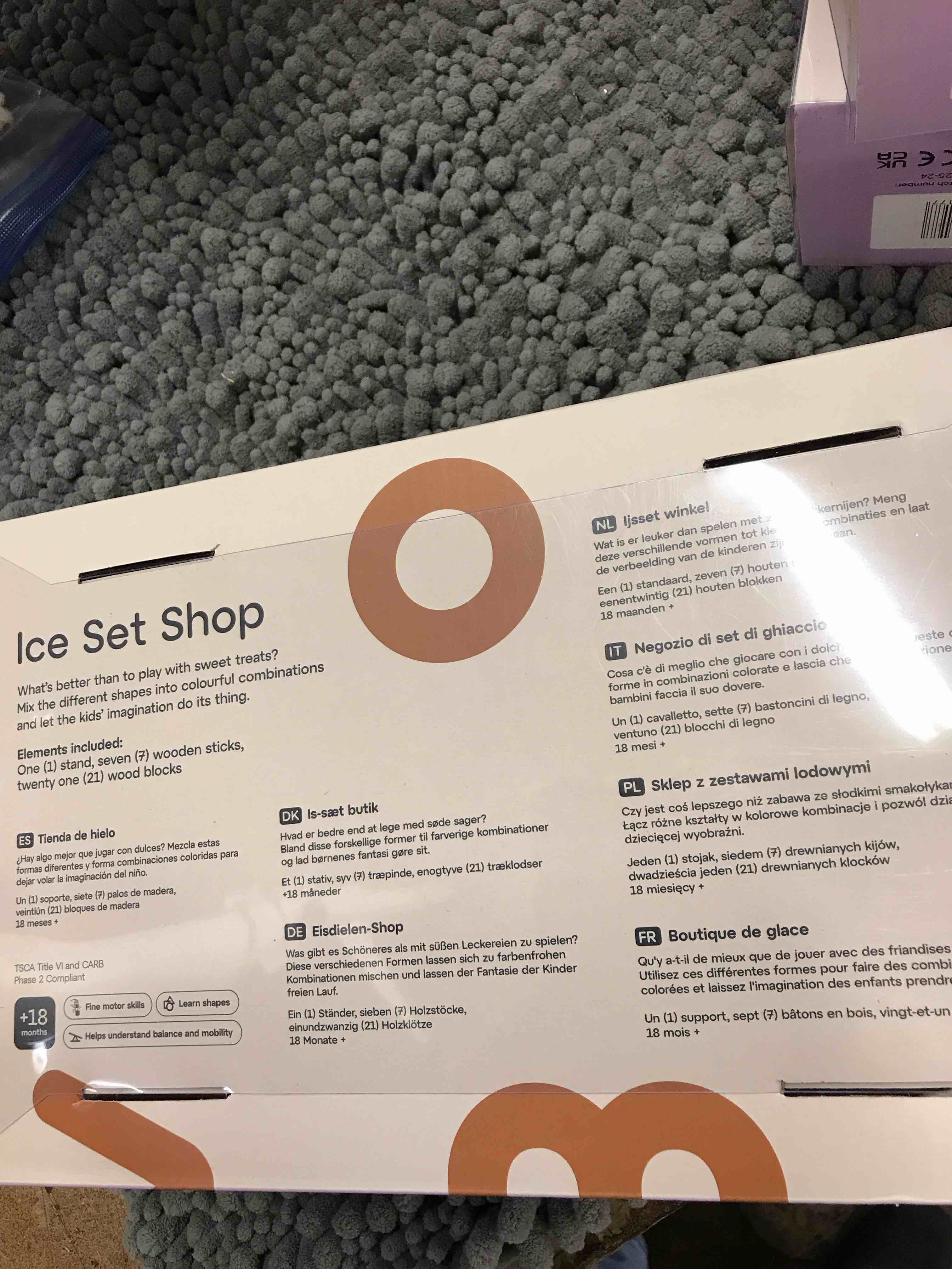 Condition photo showing New/Like New for mover Ice Set Shop
