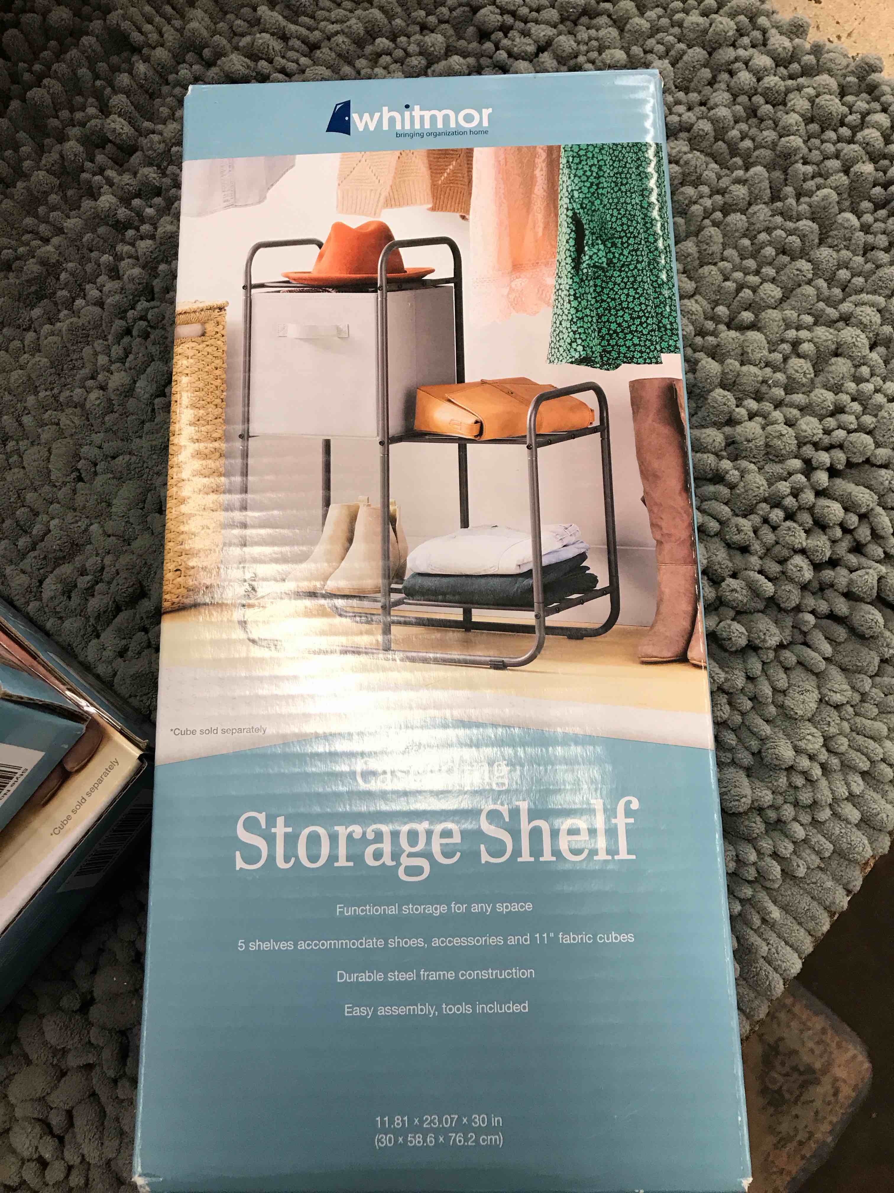 Cascading Storage Shelf 