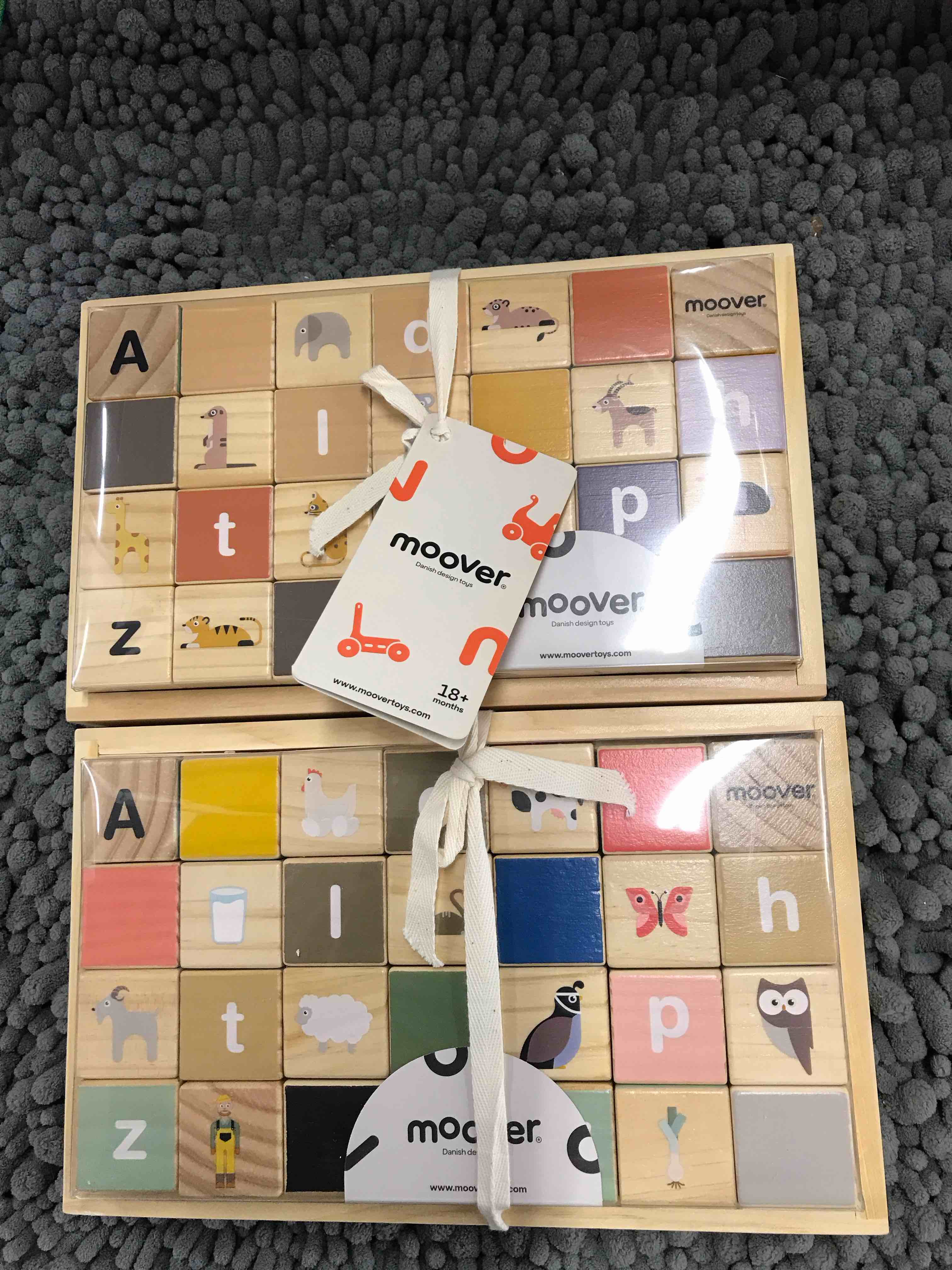 Condition photo showing New/Like New for moover  2Sets of Blocks