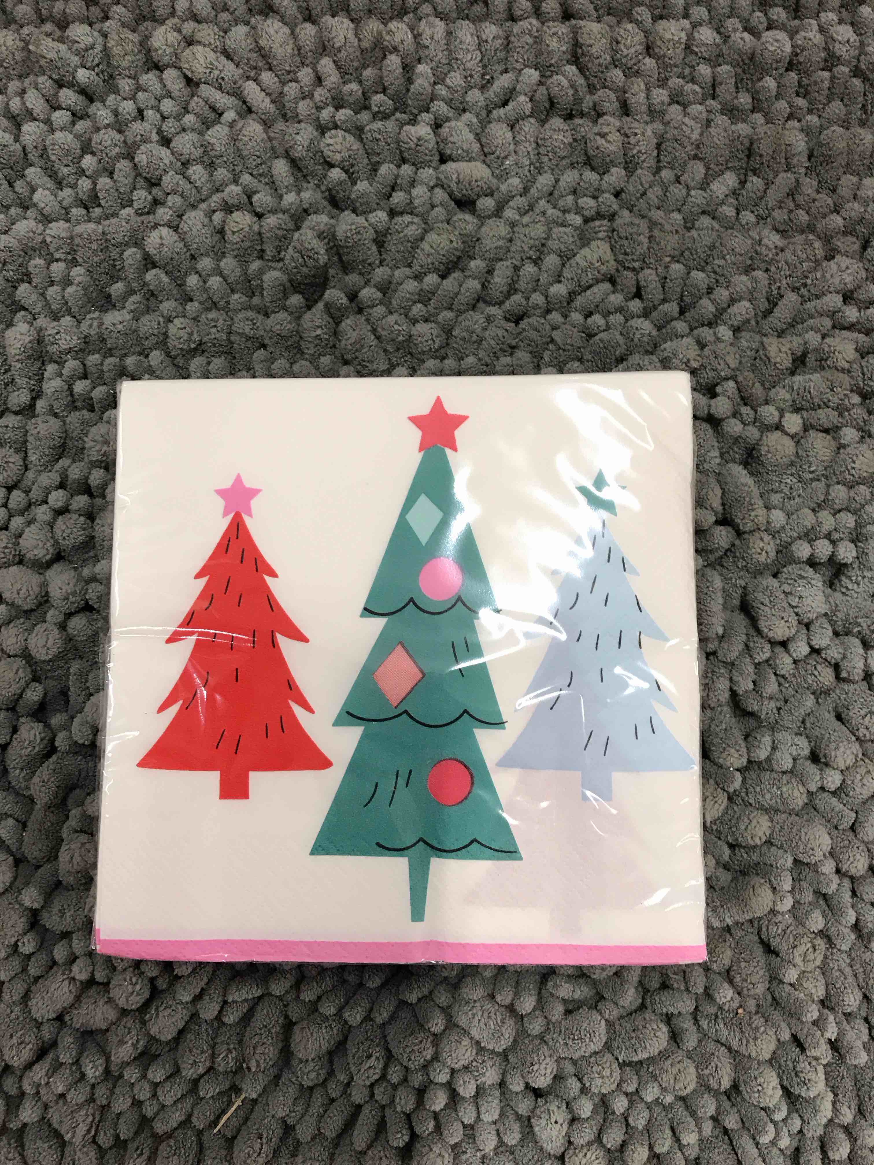 18 Sets of 20 Christmas Napkins 