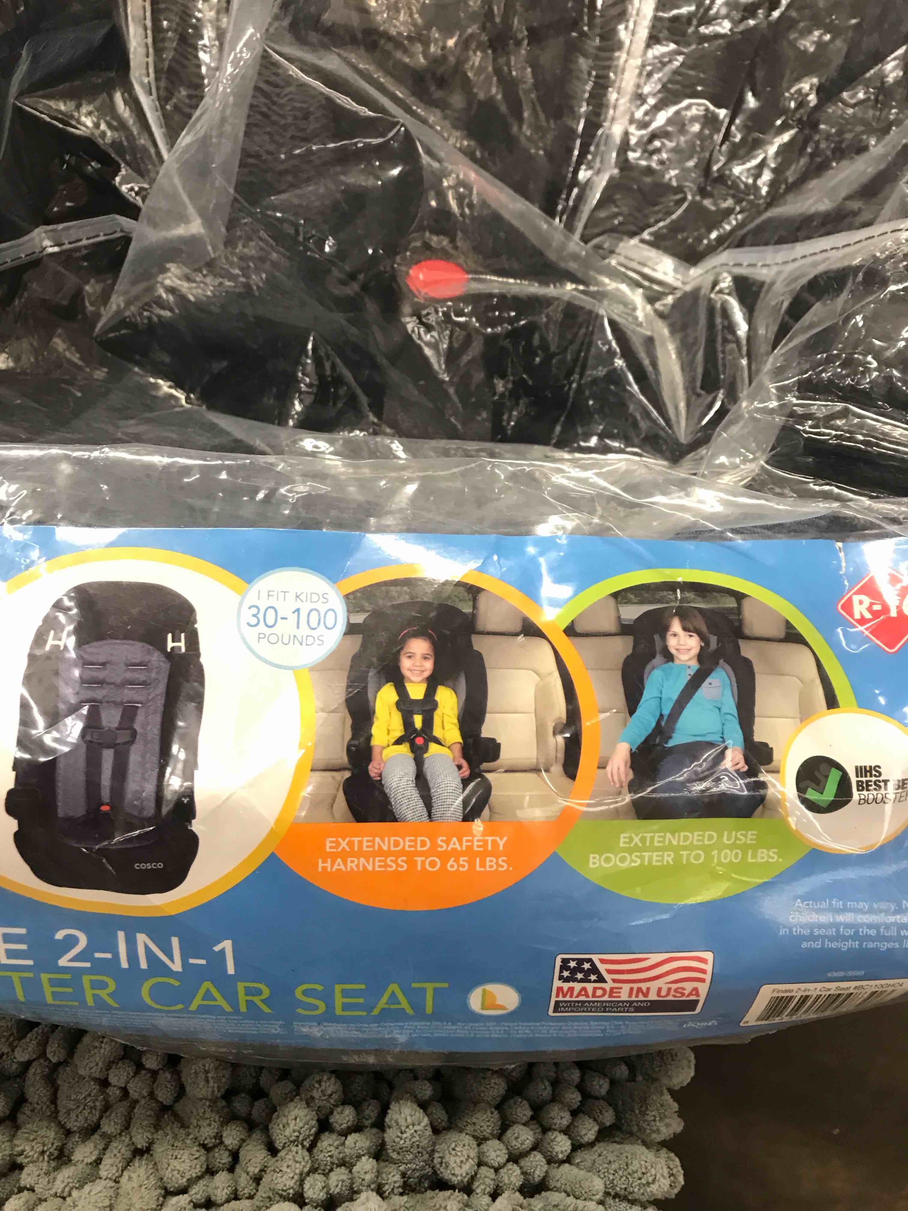 Condition photo showing As Is for Cosco Kids Finale 2 in 1 Car Seat