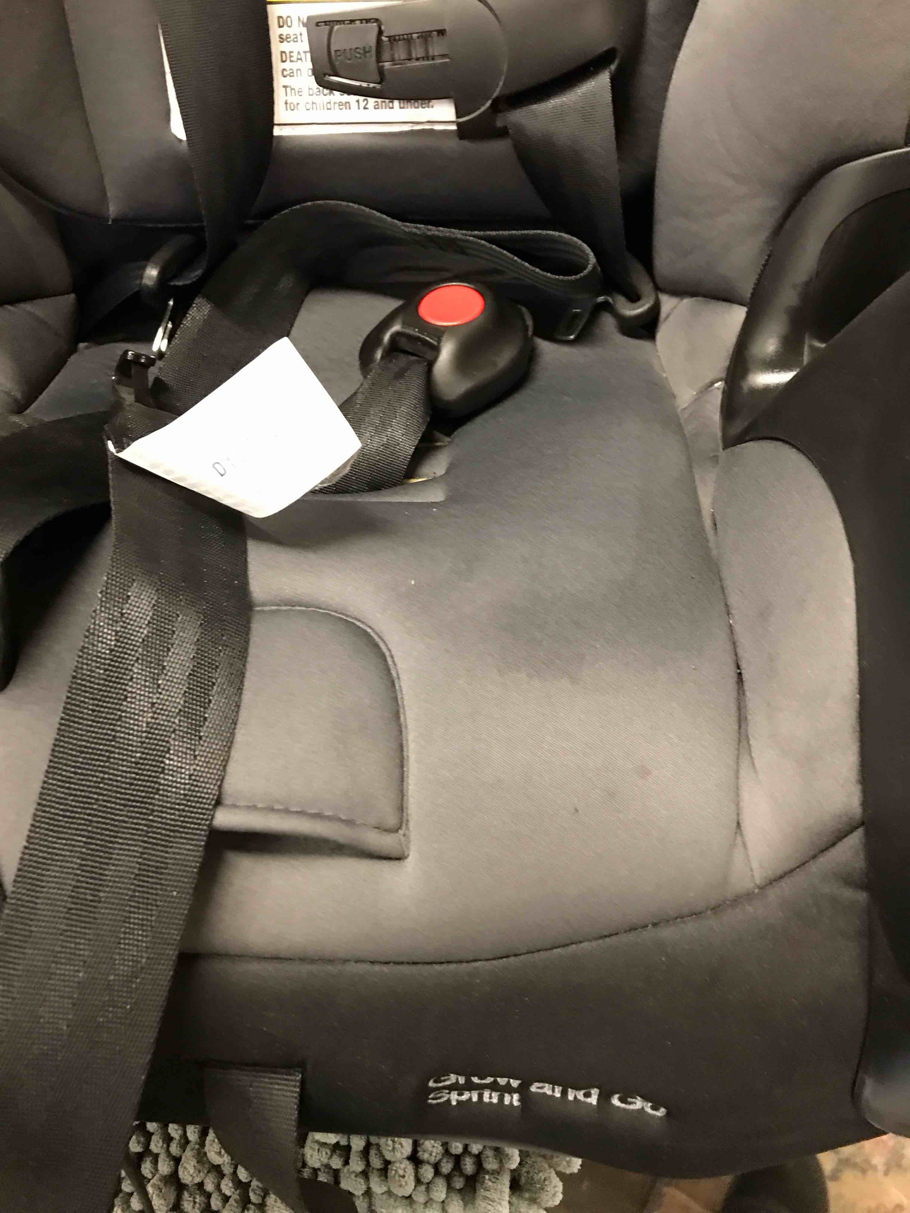 Condition photo showing As Is for Safety First Grow and Go Spirit