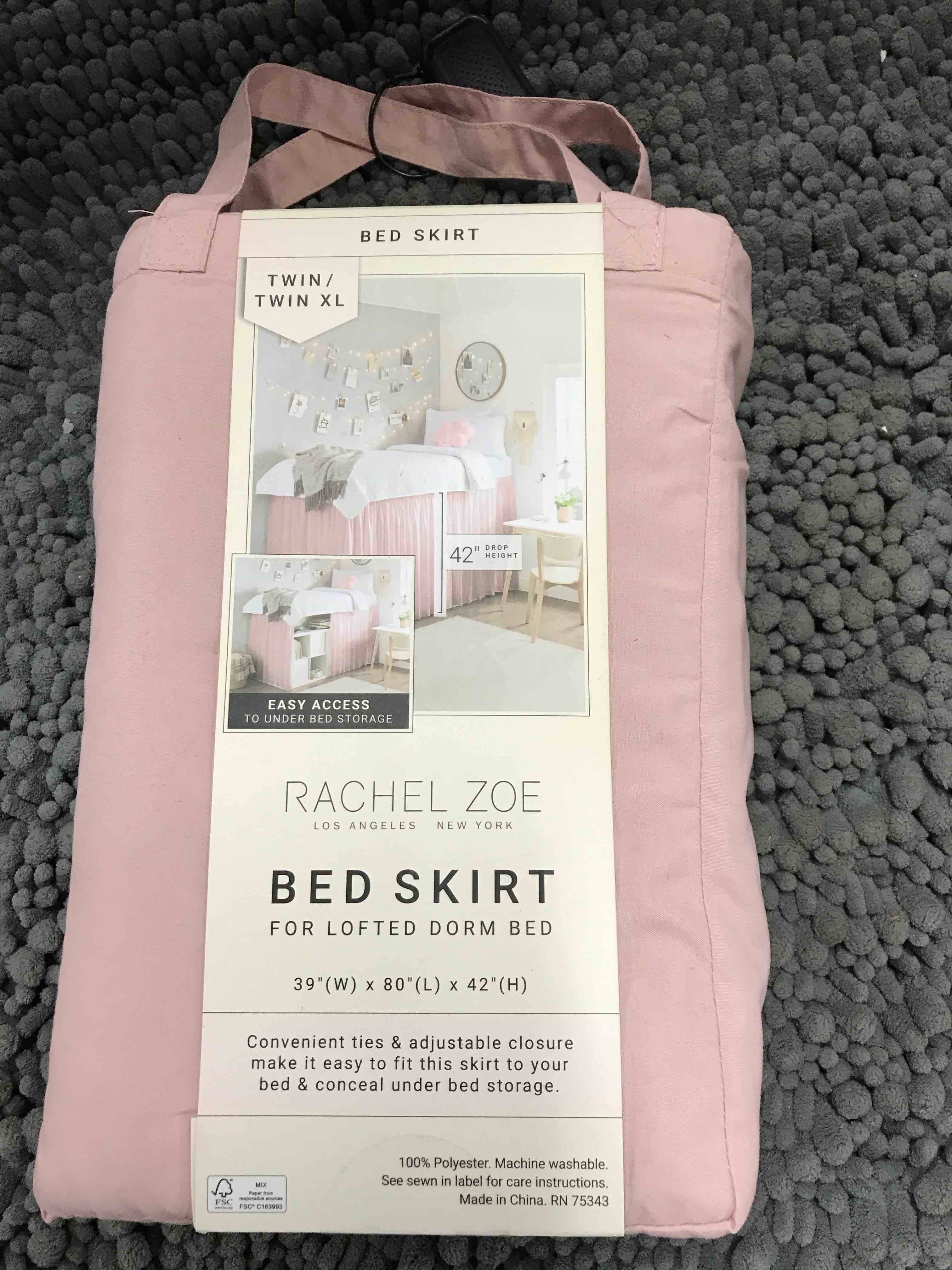 rachel zoe twin bed skirt