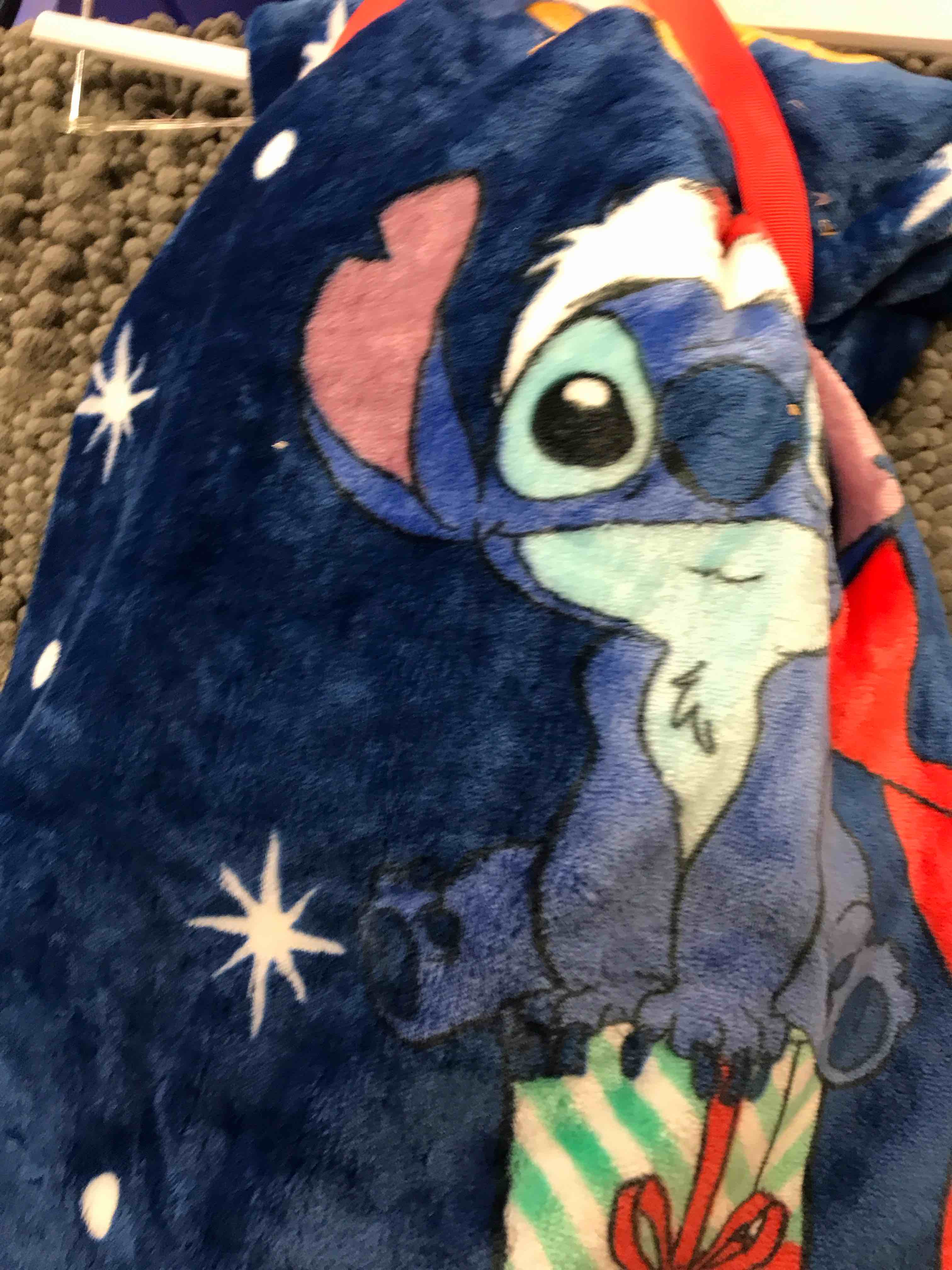Condition photo showing Good Condition for Stitch Plush Throw