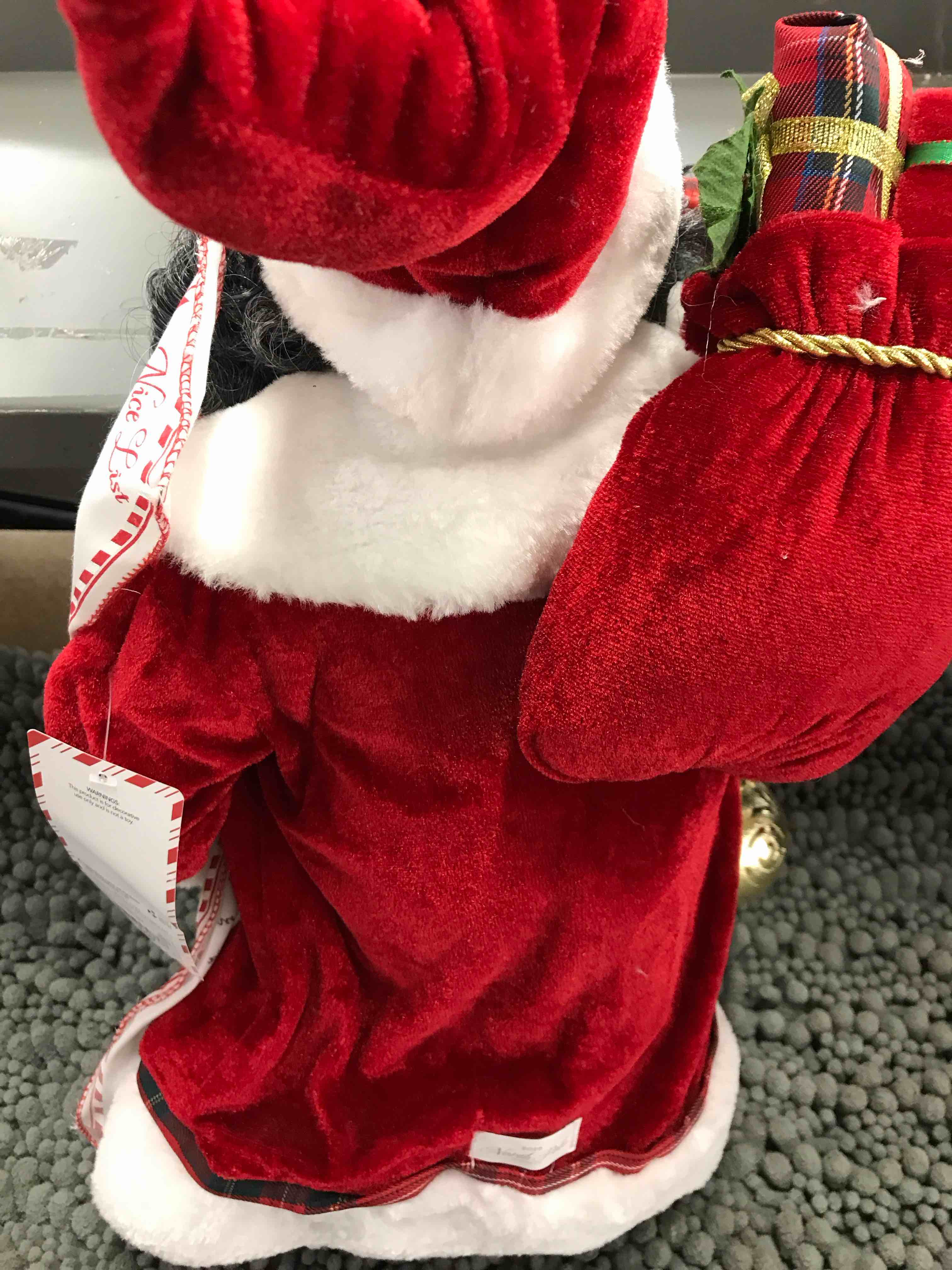 Condition photo showing As Is for Christmas Decor 