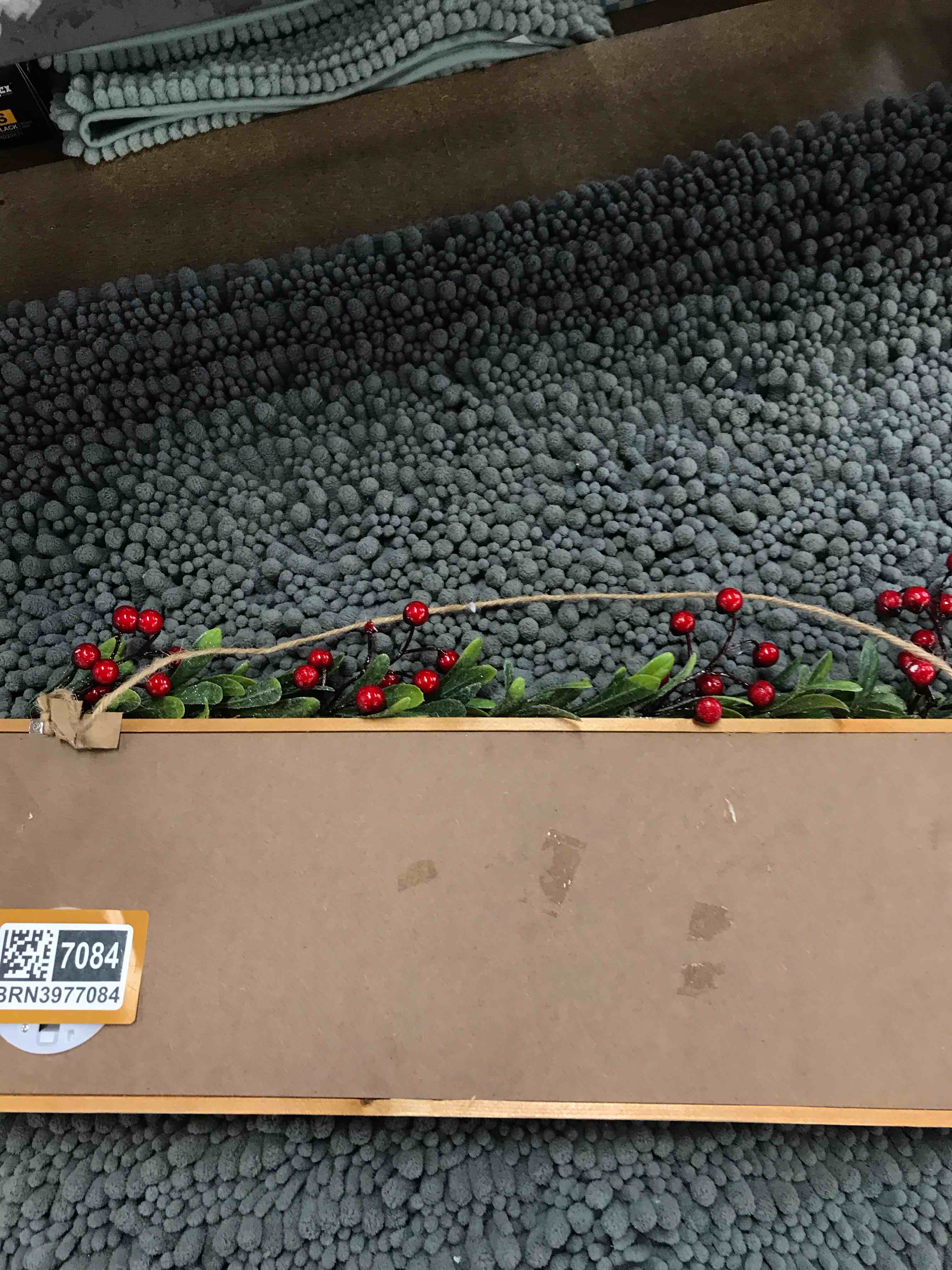 Condition photo showing As Is for Christmas Wall Decor