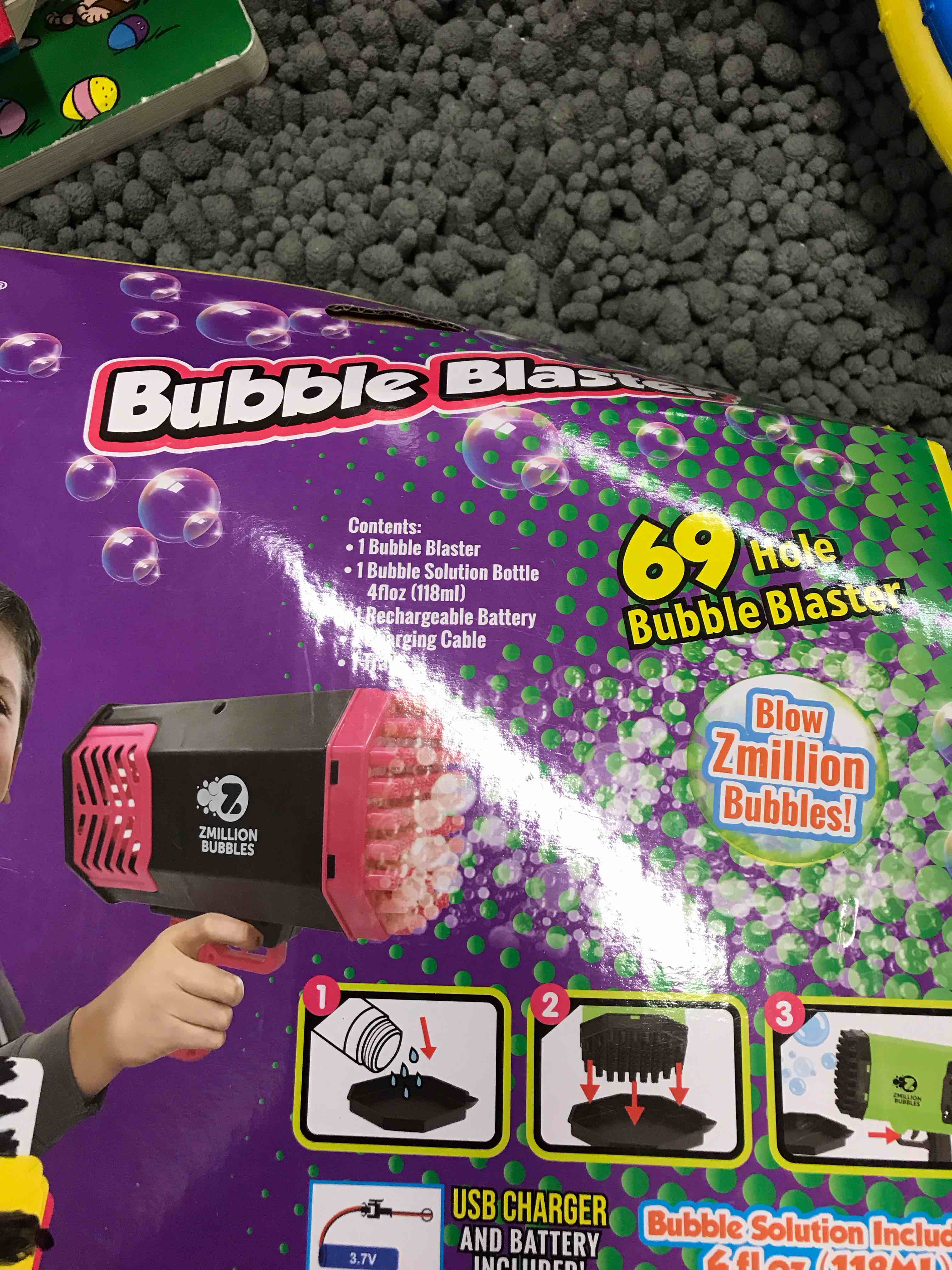 Condition photo showing As Is for Bubble Blaster