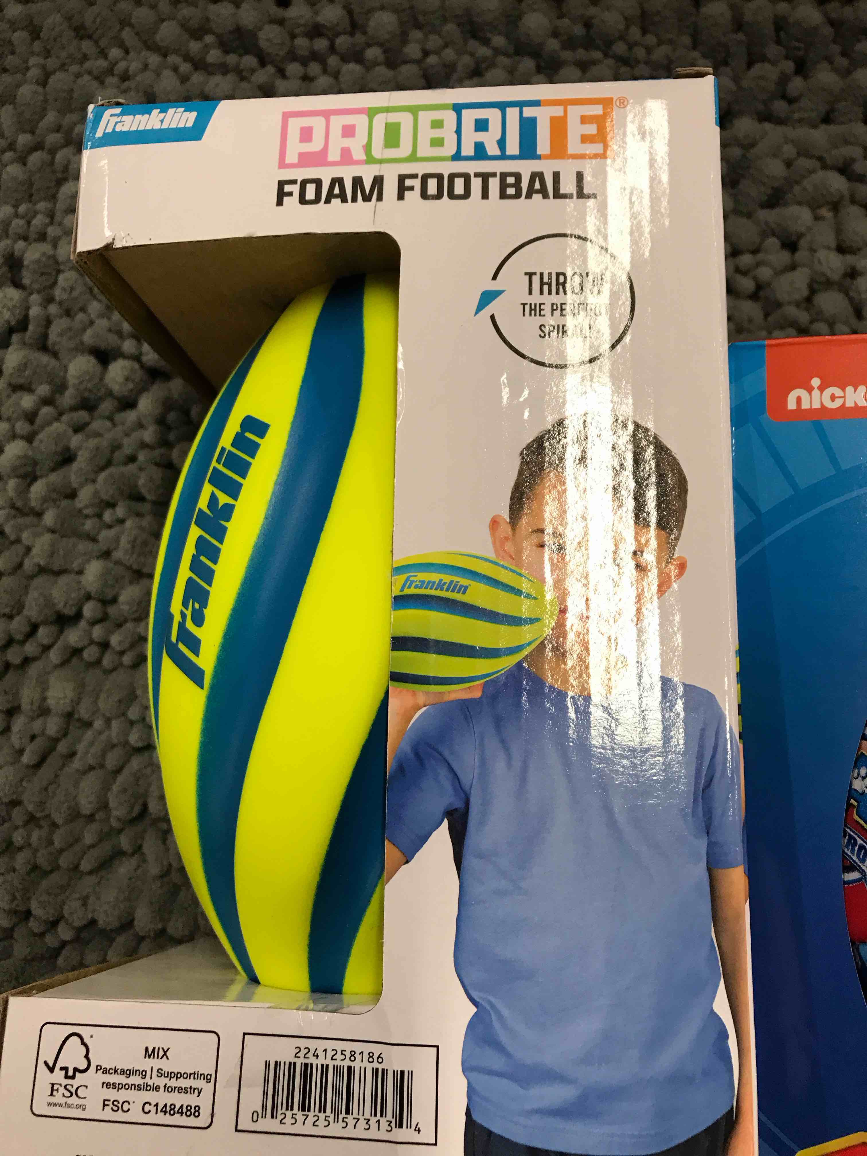 Condition photo showing New/Like New for Football and Soccer Ball