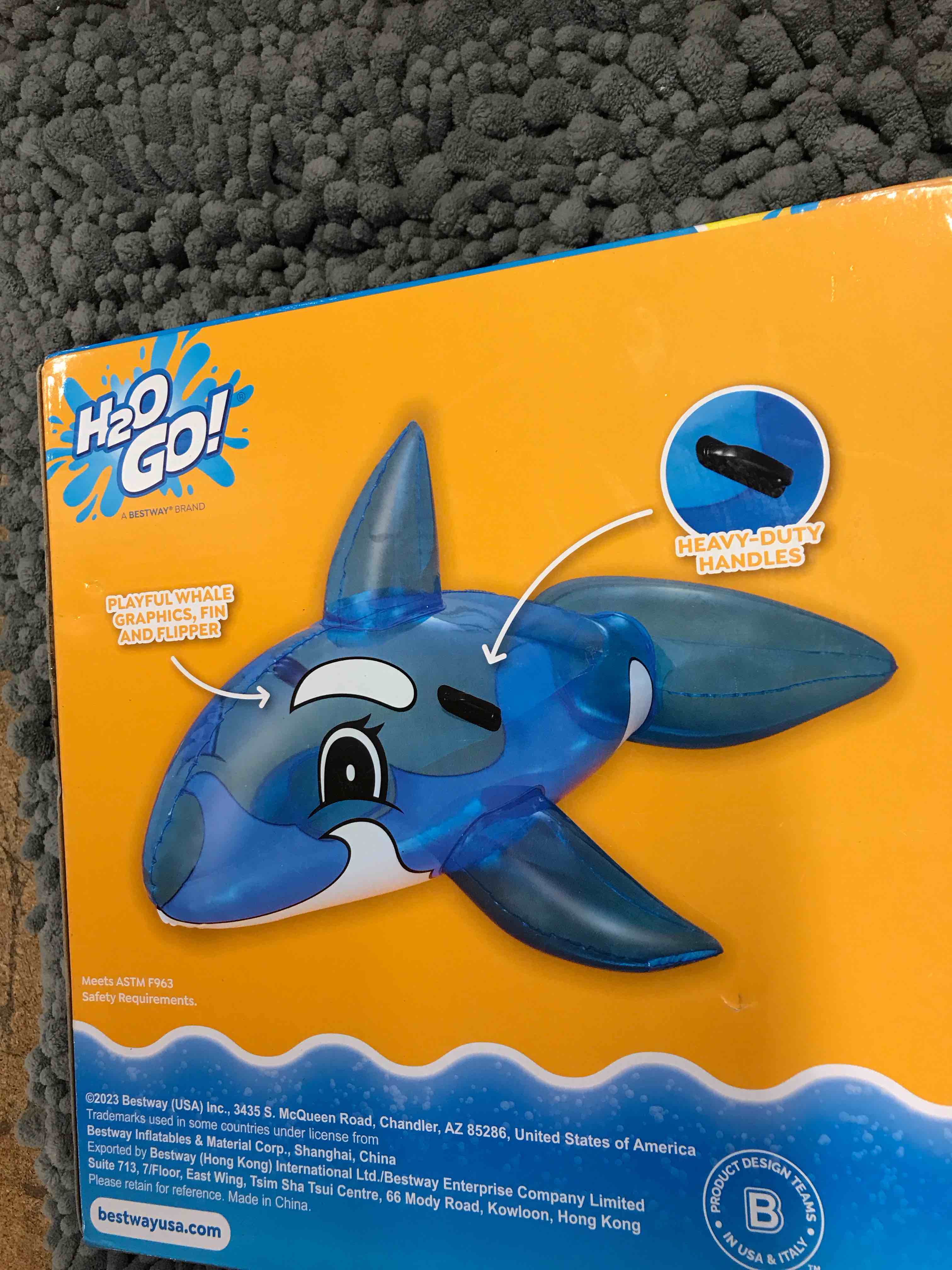 Condition photo showing New/Like New for Whale Ride On