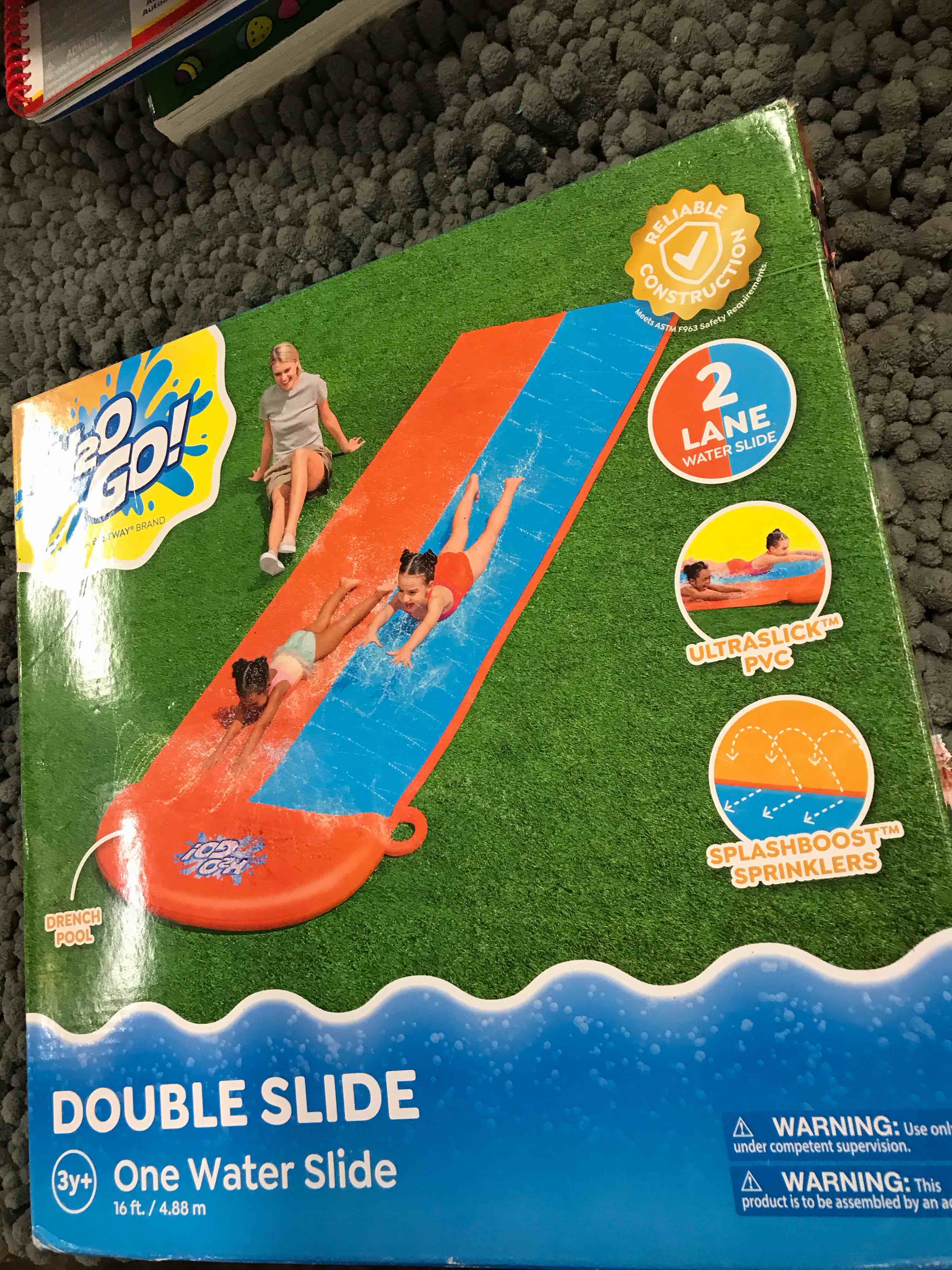 Double Slide Water Slide