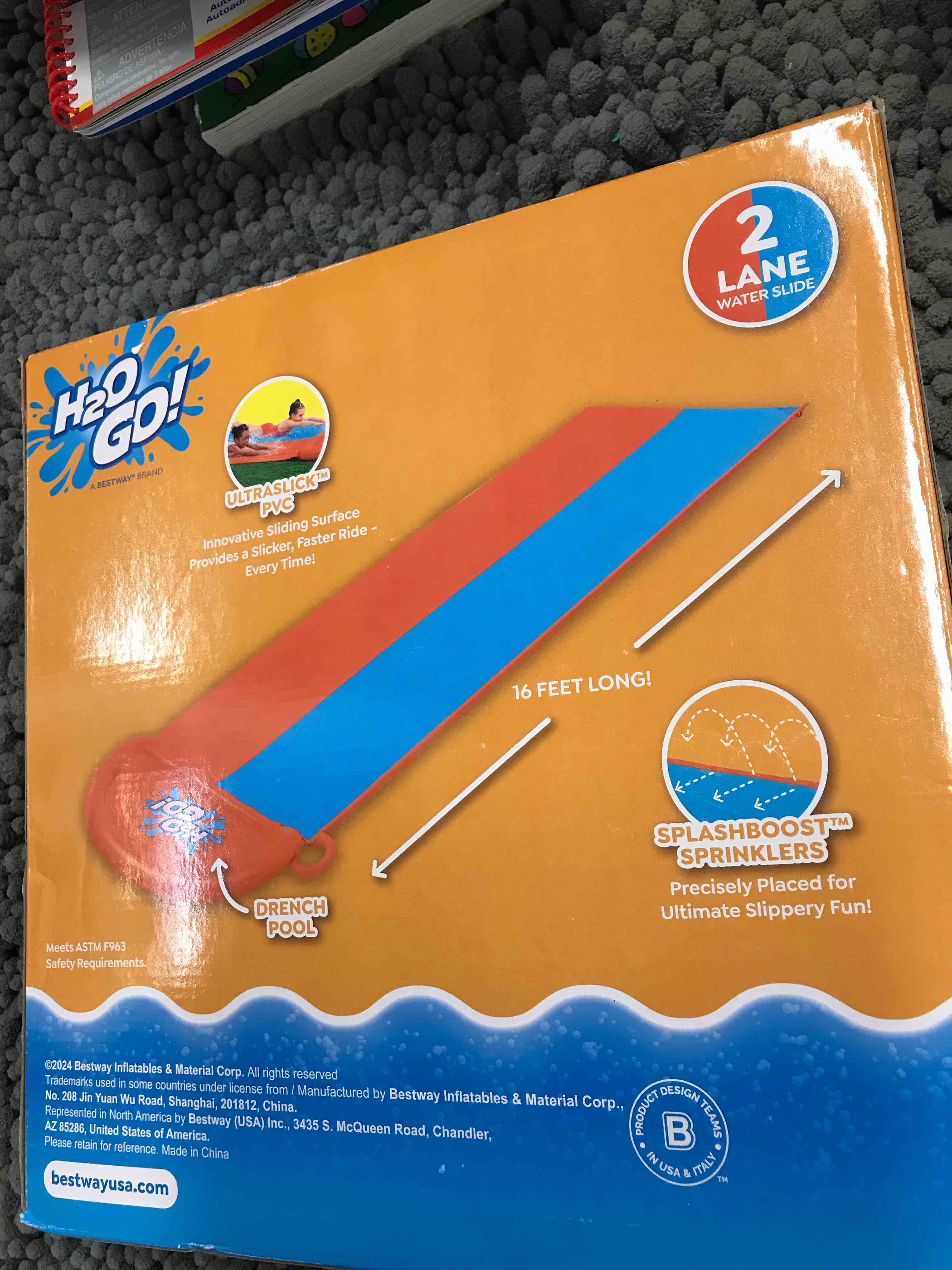 Condition photo showing New/Like New for Double Slide Water Slide