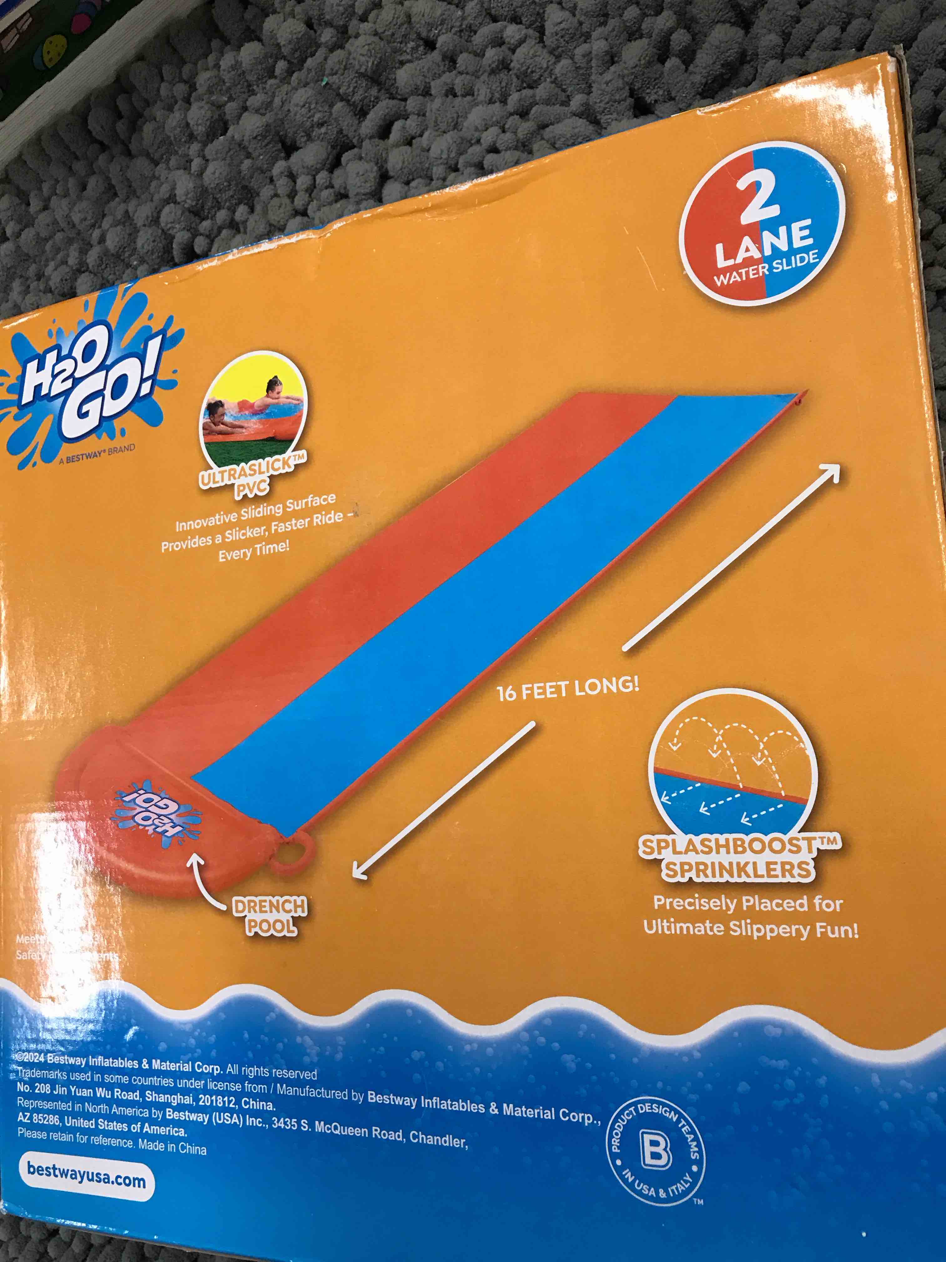 Condition photo showing New/Like New for Double Slide Water Slide