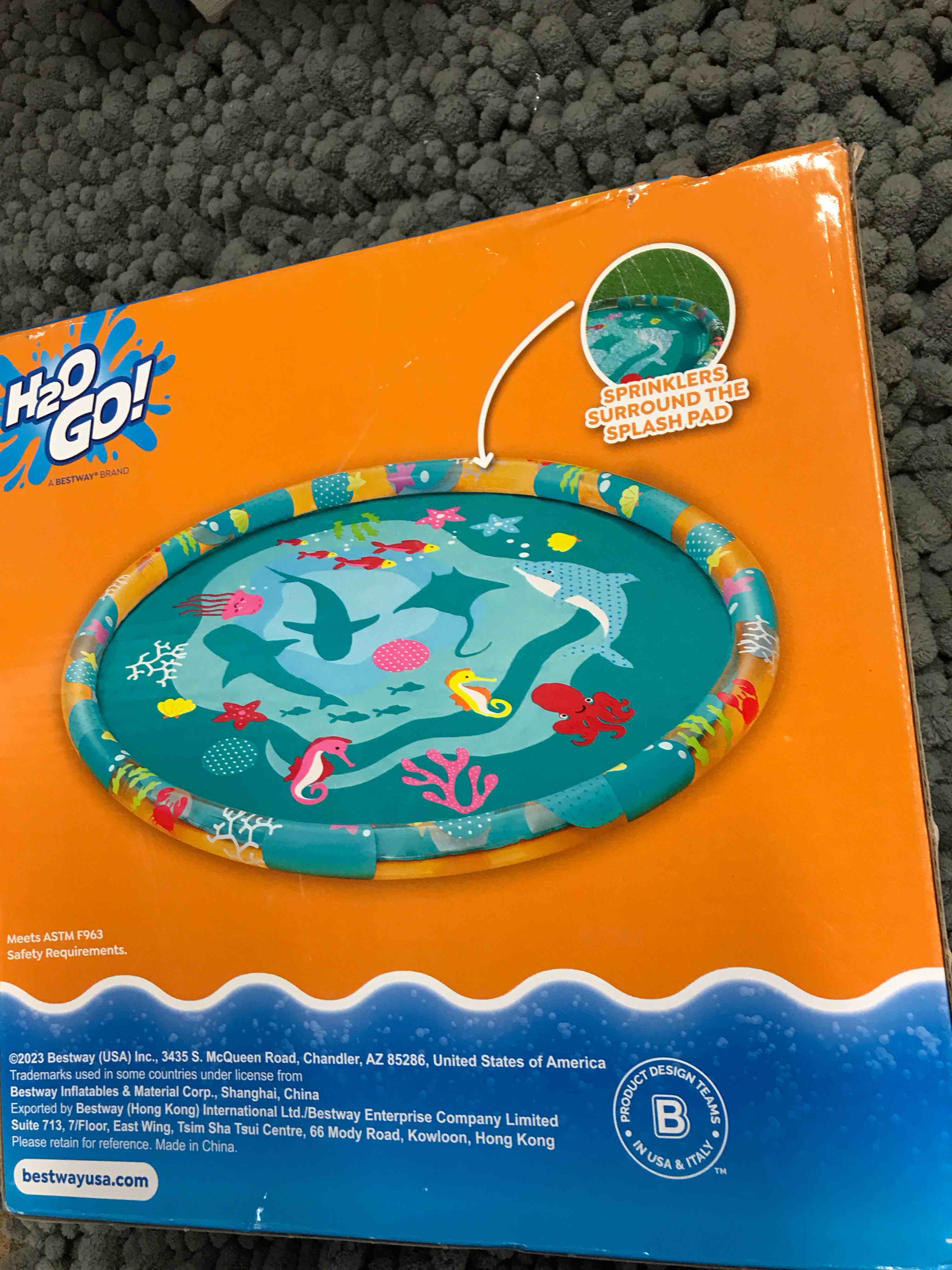 Condition photo showing New/Like New for Splash Pad