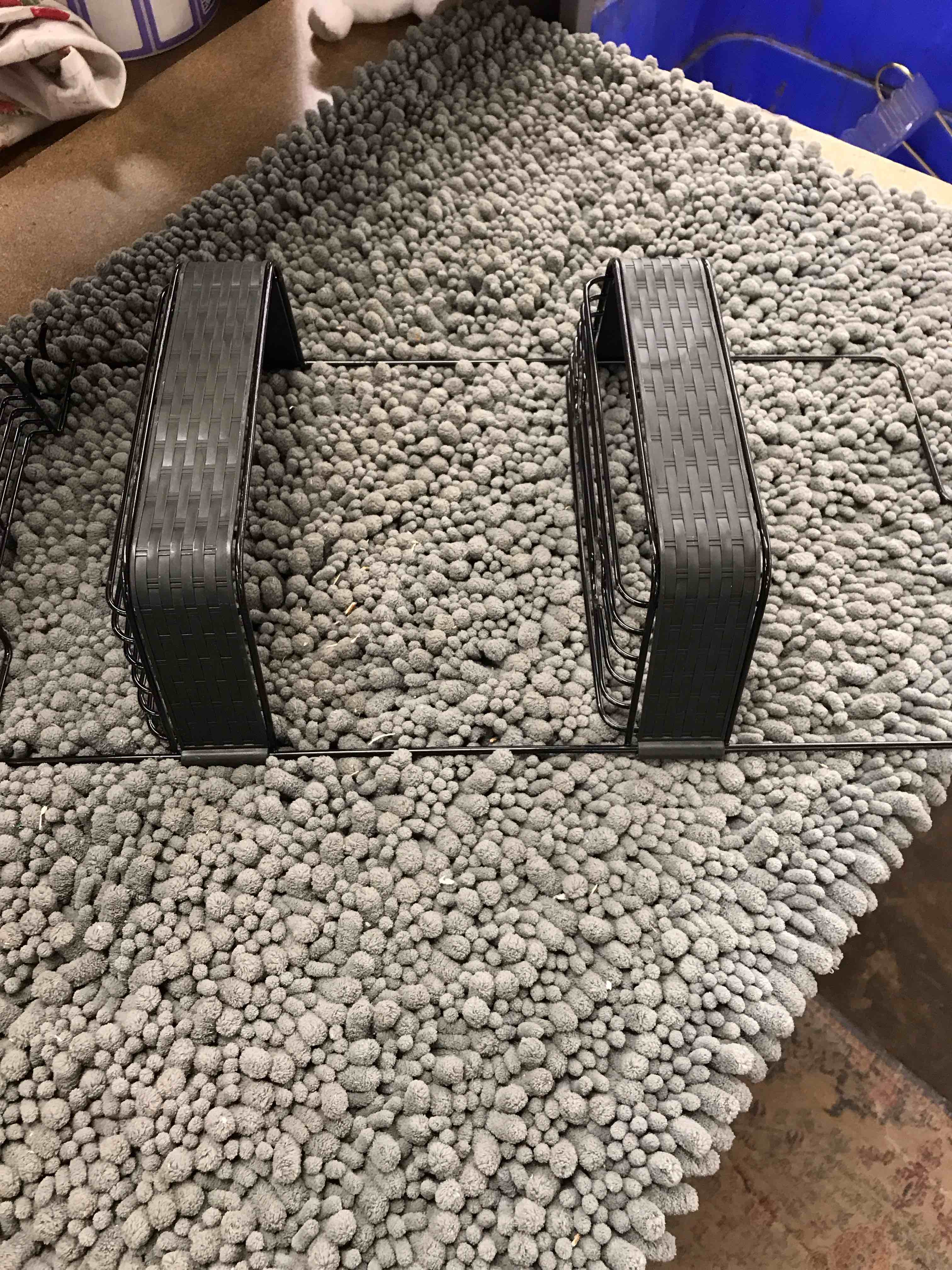 Condition photo showing As Is for Shower Caddy