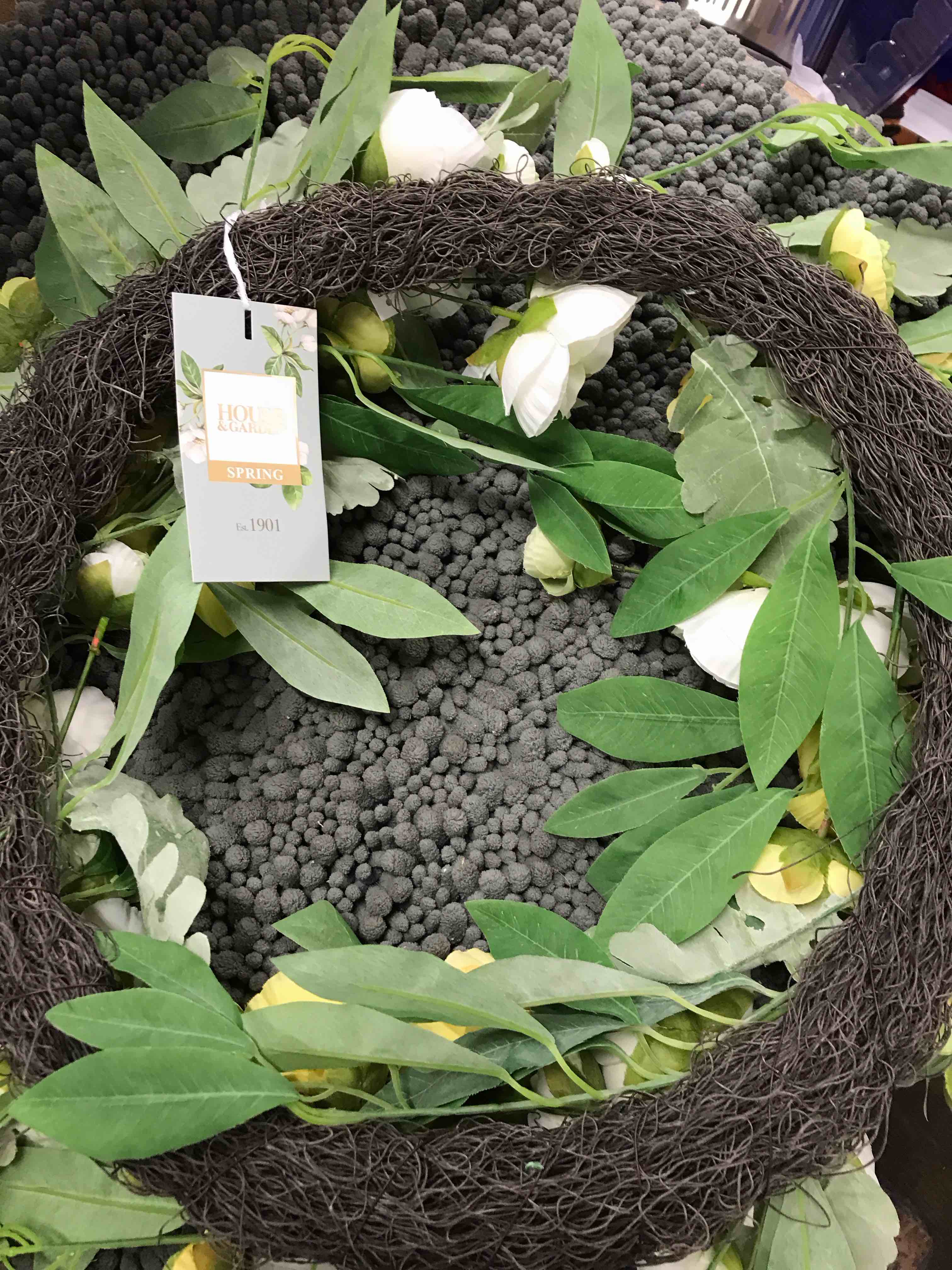 Condition photo showing As Is for Decorative Wreath