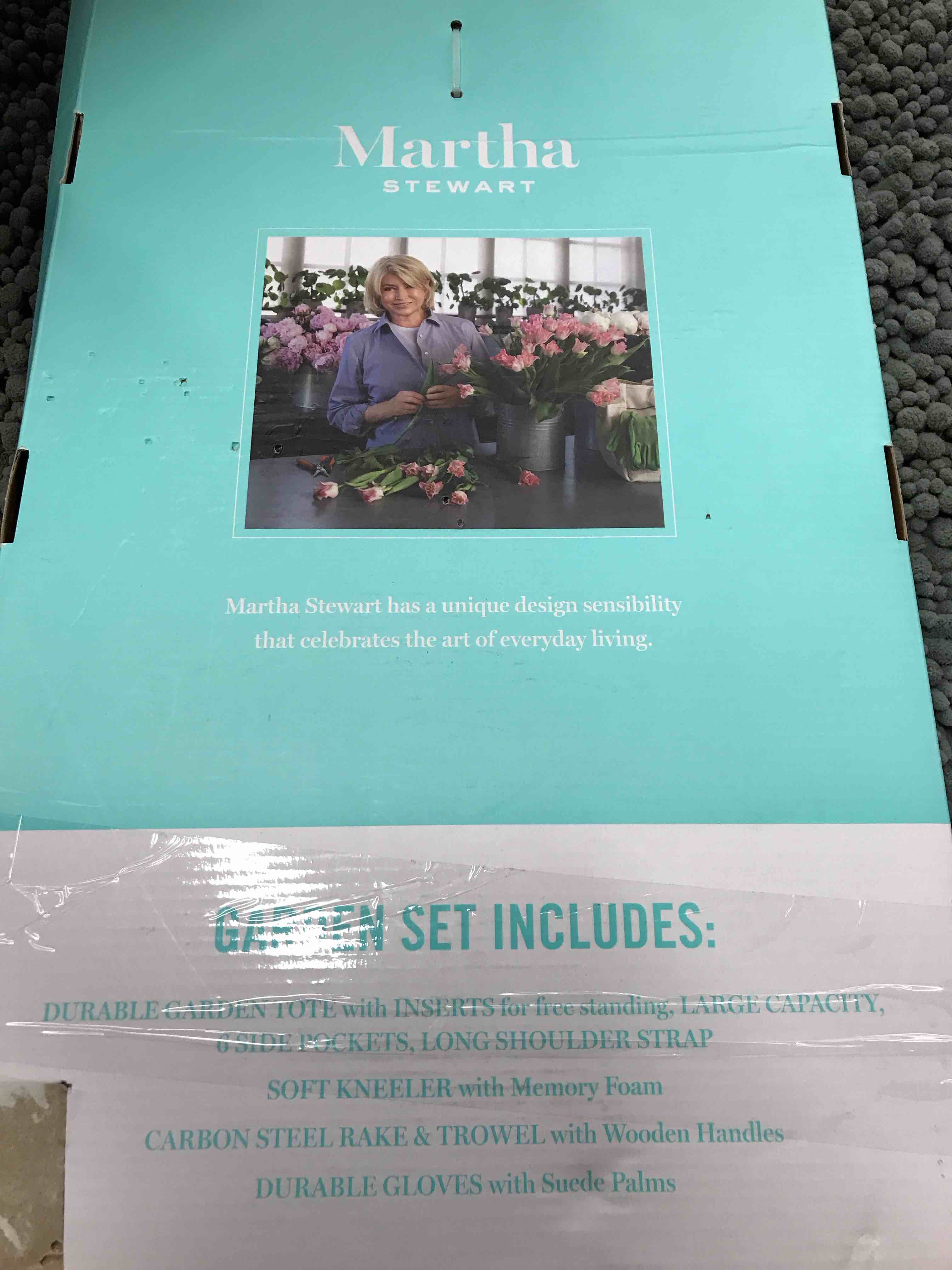 Condition photo showing As Is for Martha Stewart Garden Gift Set