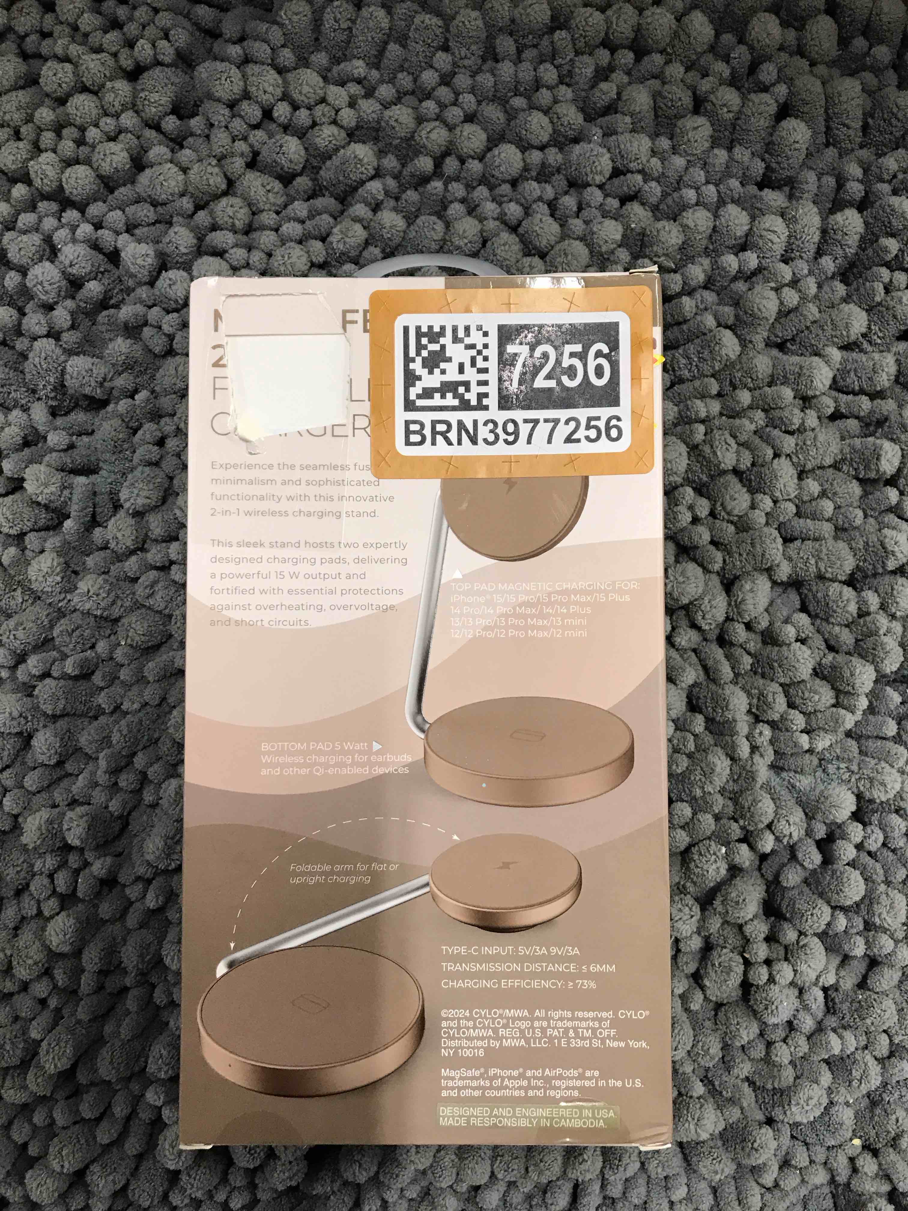 Condition photo showing As Is for MagSafe 2-in-1 Foldable Charger