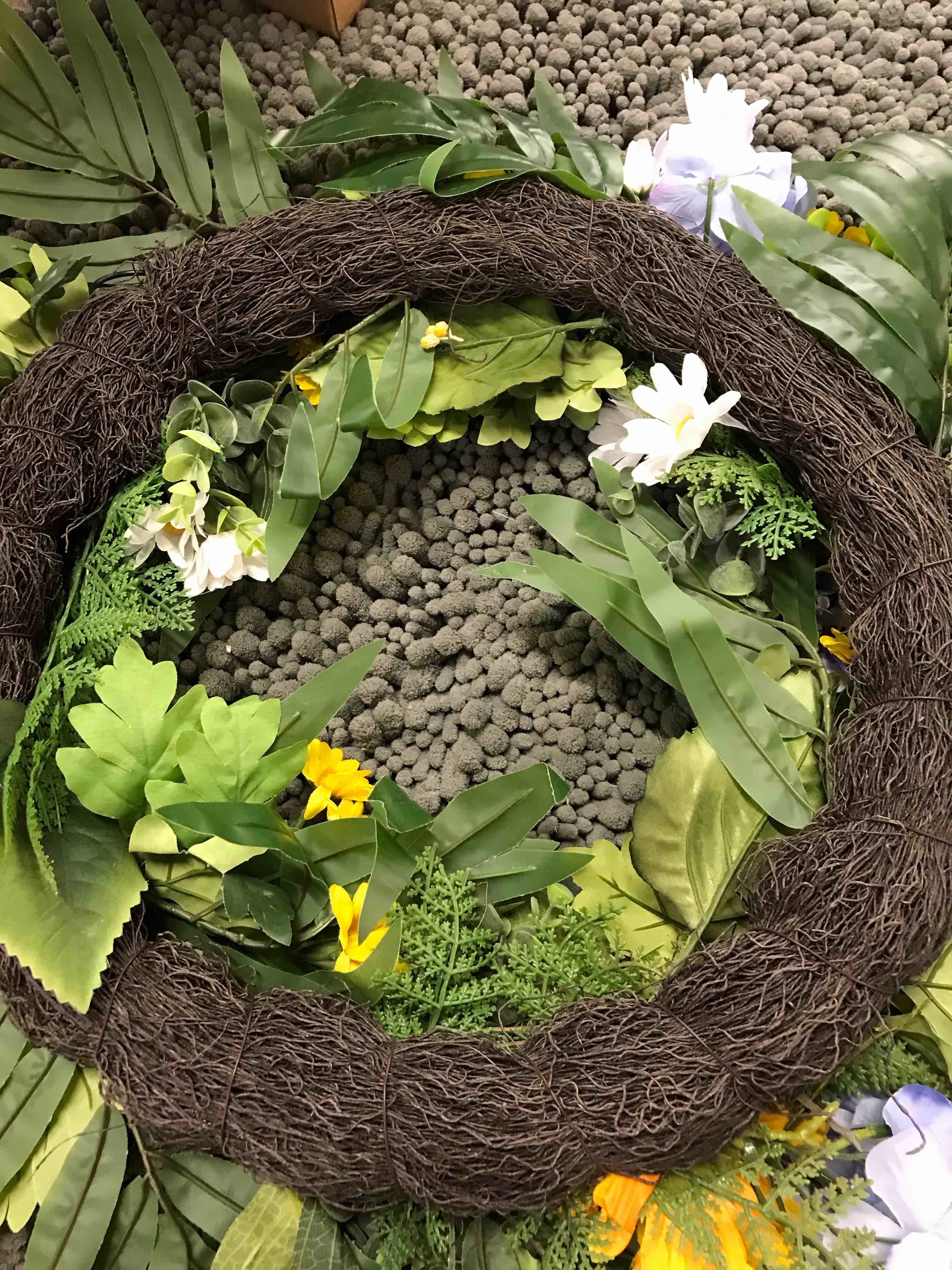 Condition photo showing As Is for Decorative Wreath