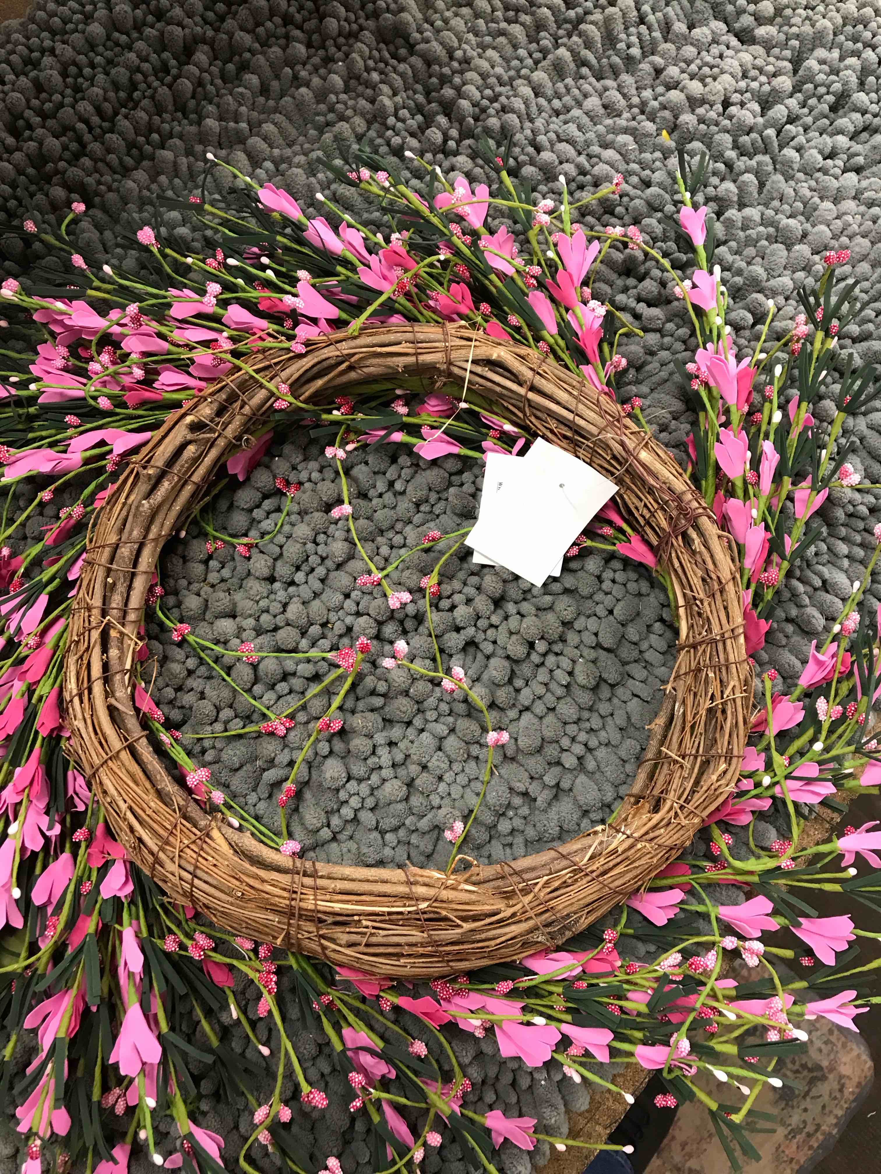 Condition photo showing As Is for Decorative Wreath