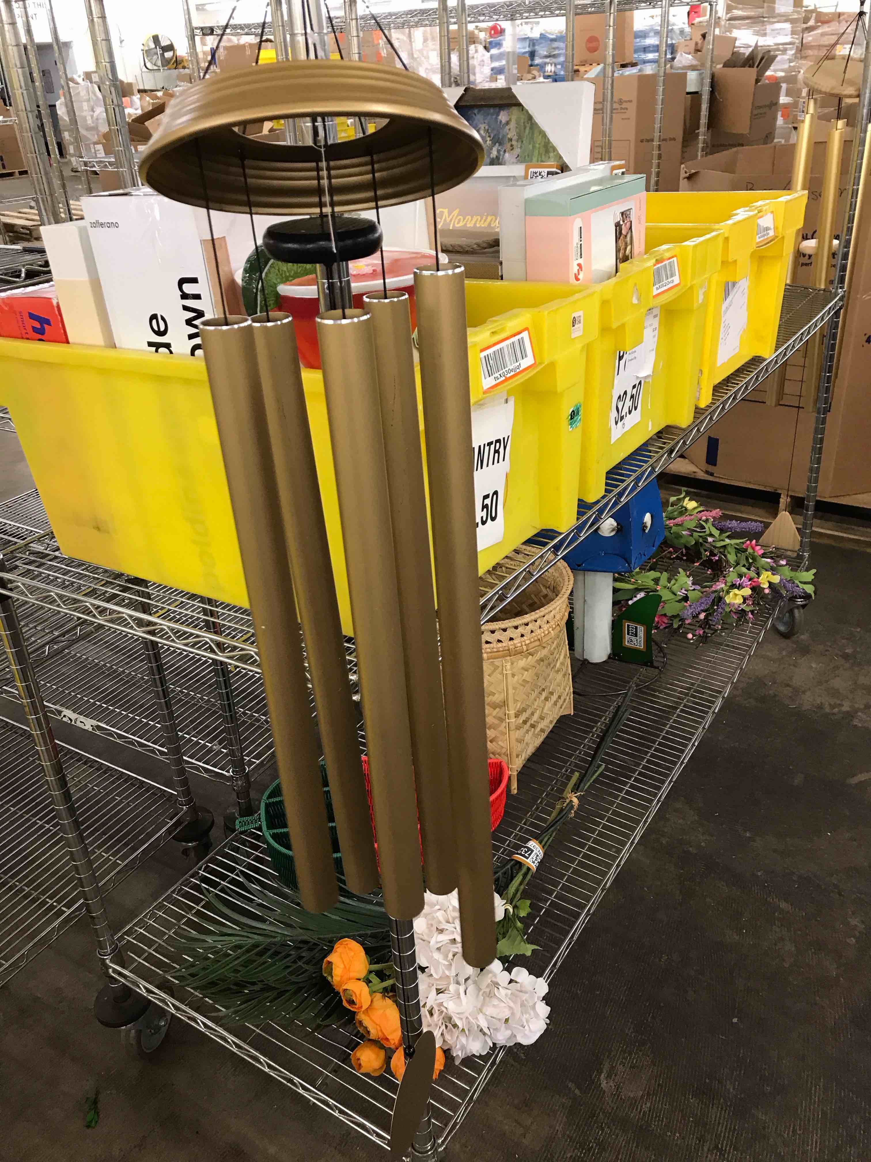 Condition photo showing As Is for Large Wind Chime