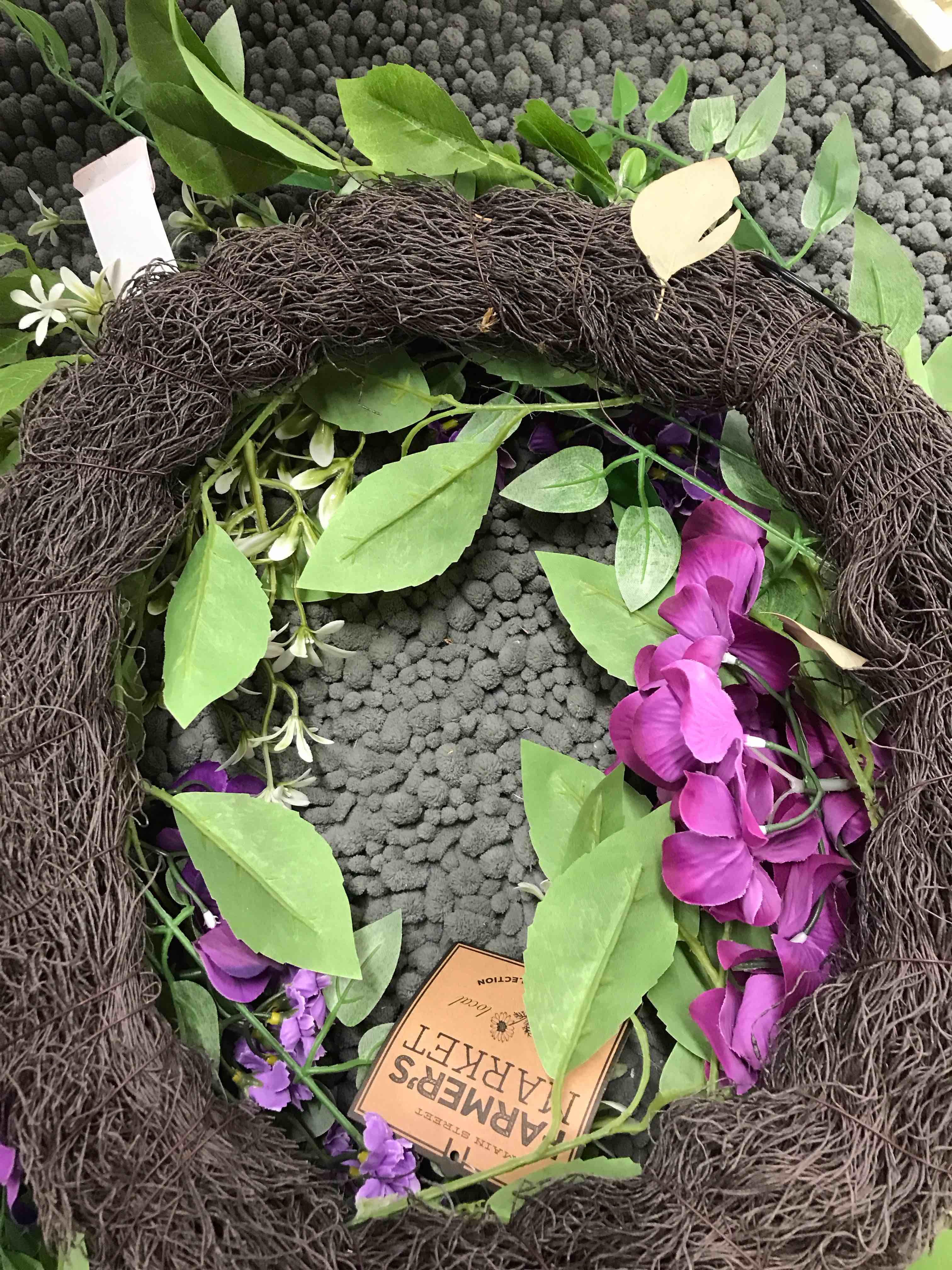 Condition photo showing As Is for Decorative Wreath