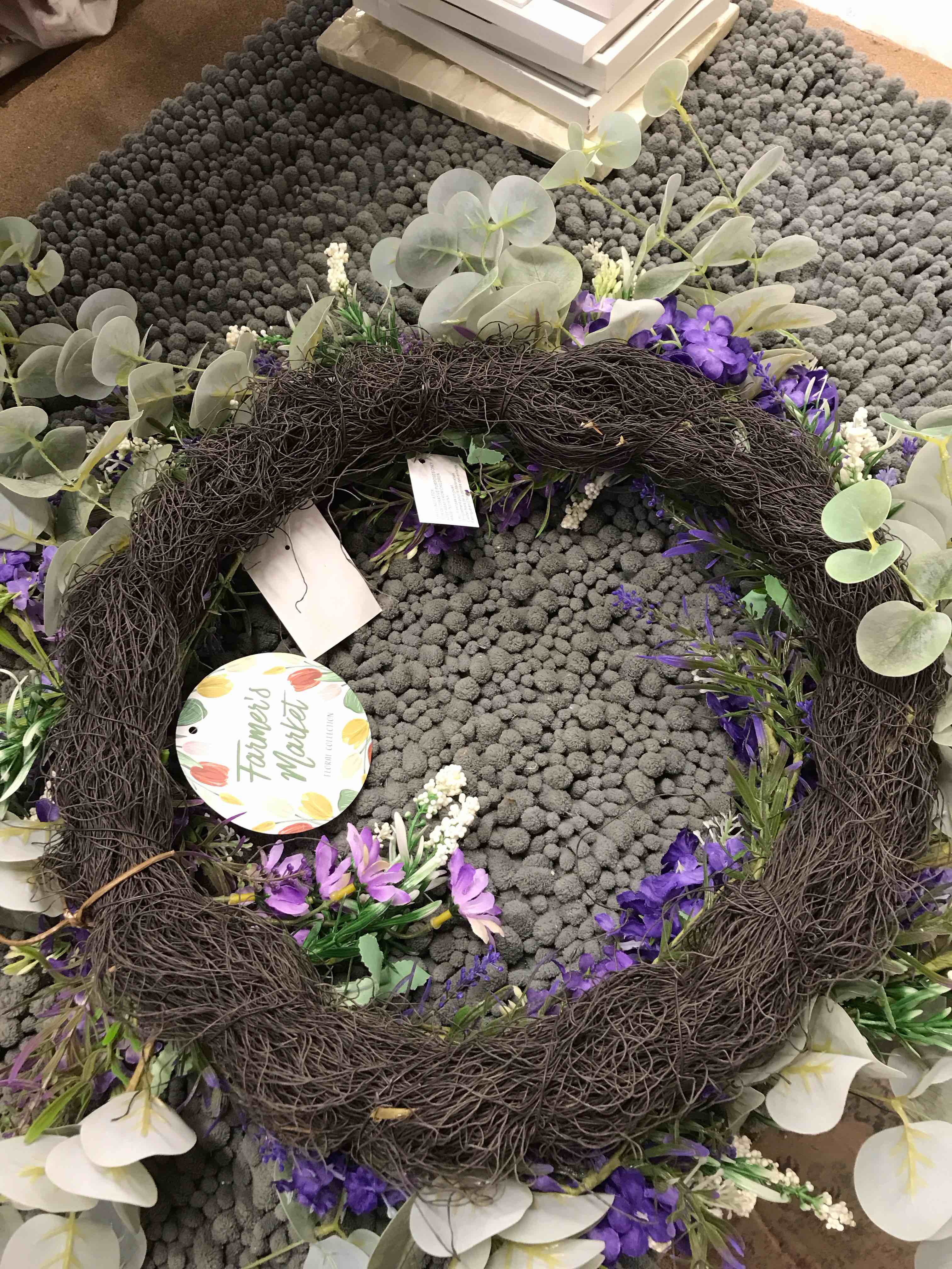 Condition photo showing As Is for Decorative Wreath