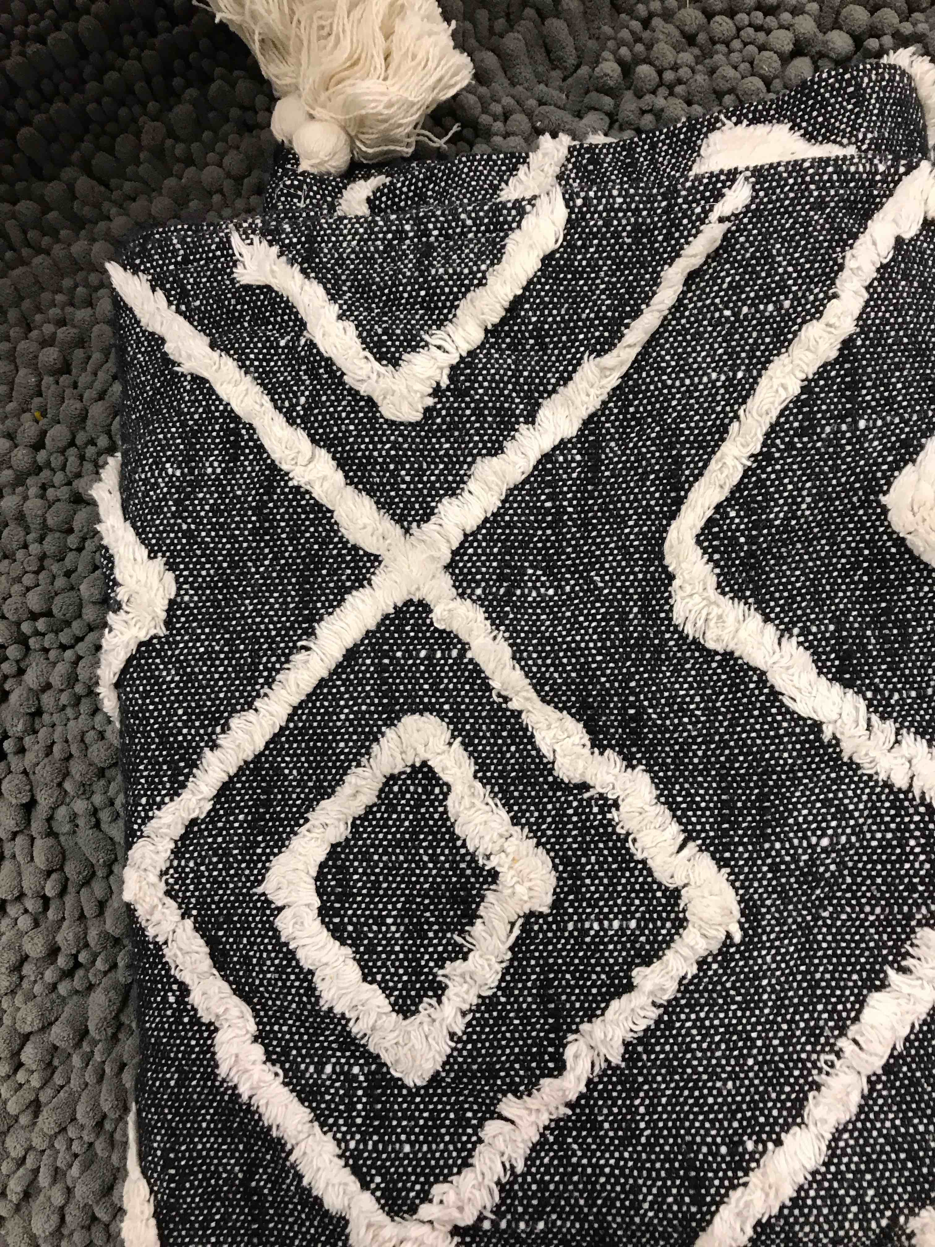 decorative throw. 50x60”