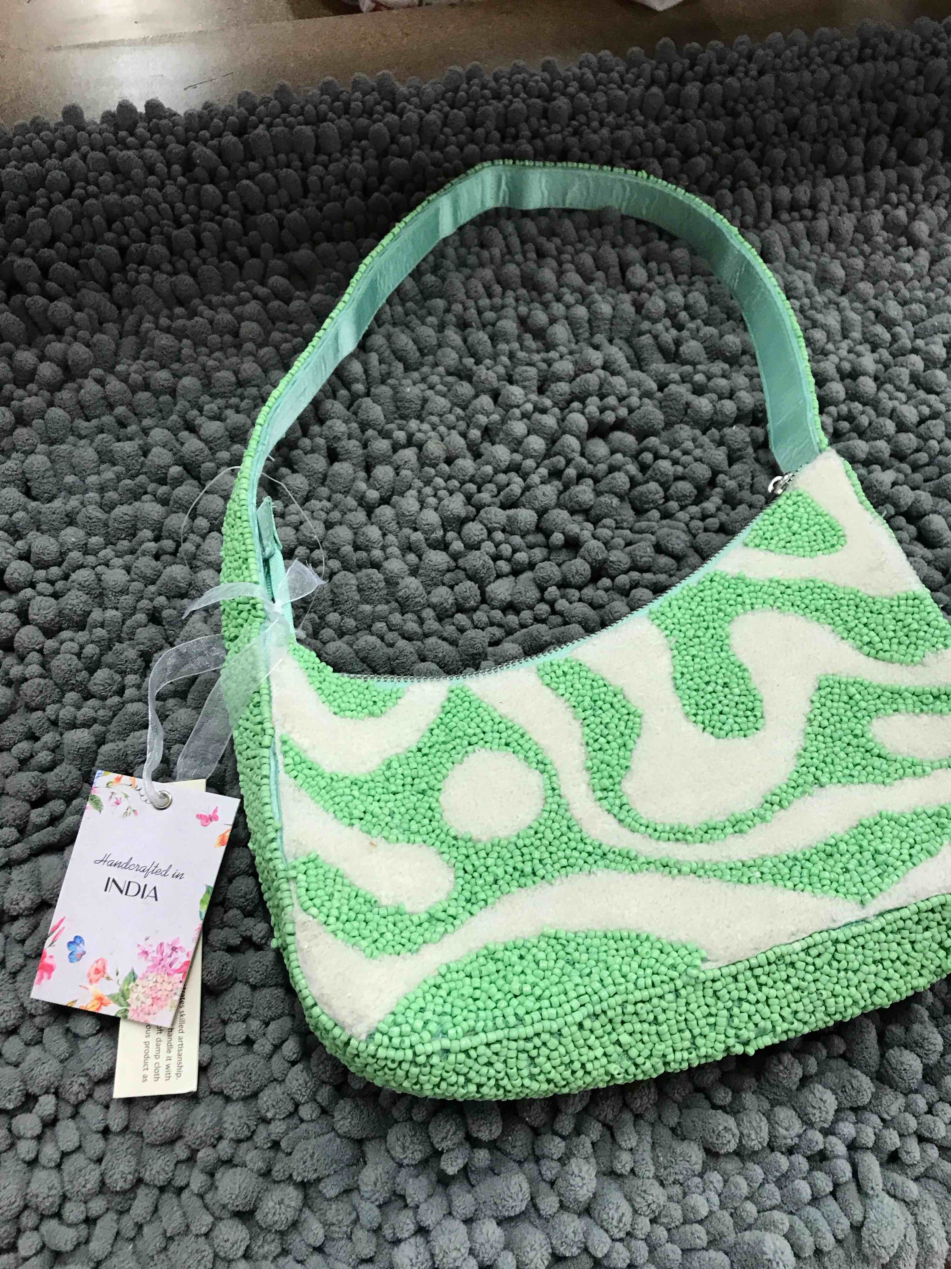 handcrafted in india purse