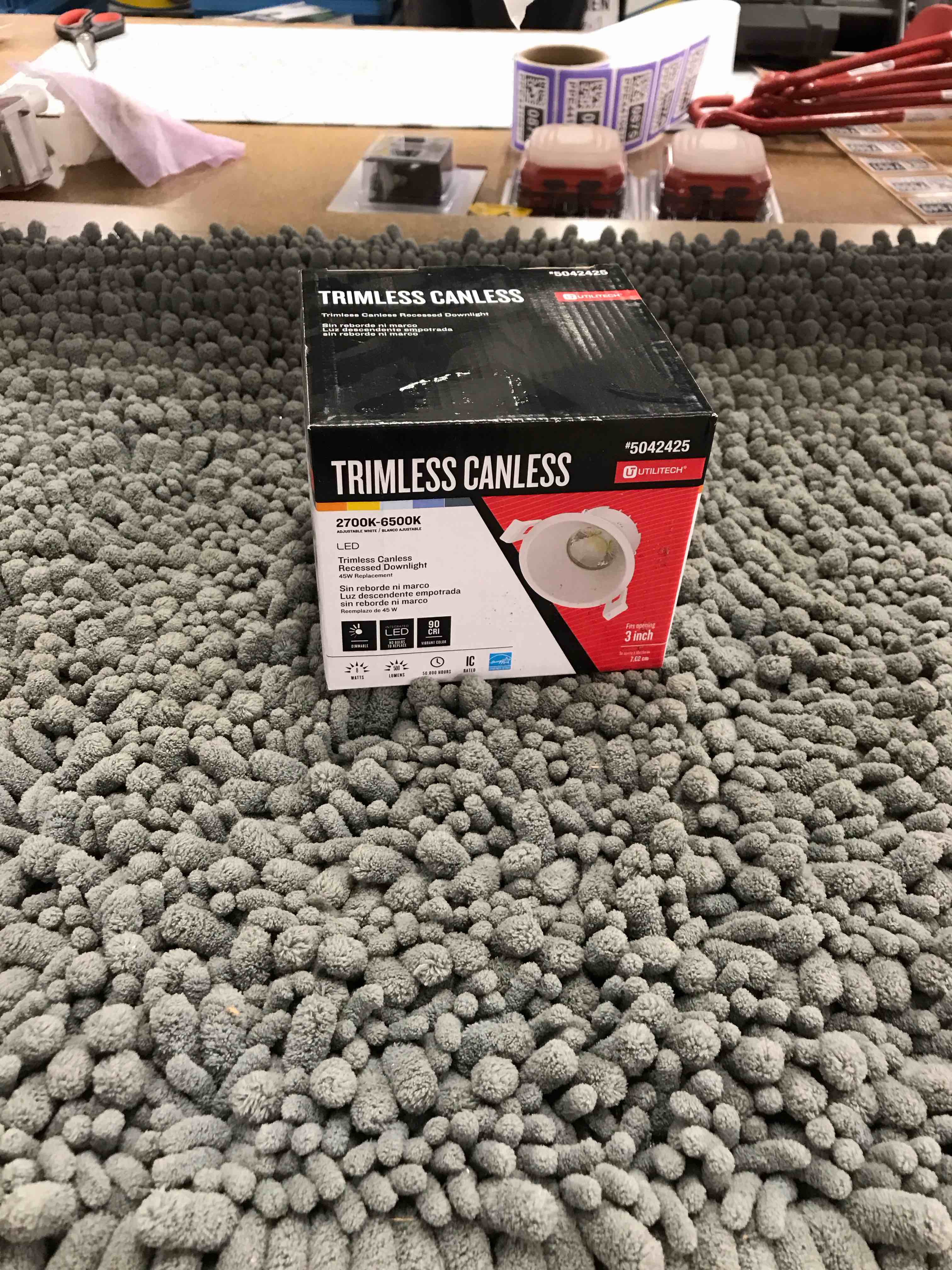 trimless canless recessed dow light