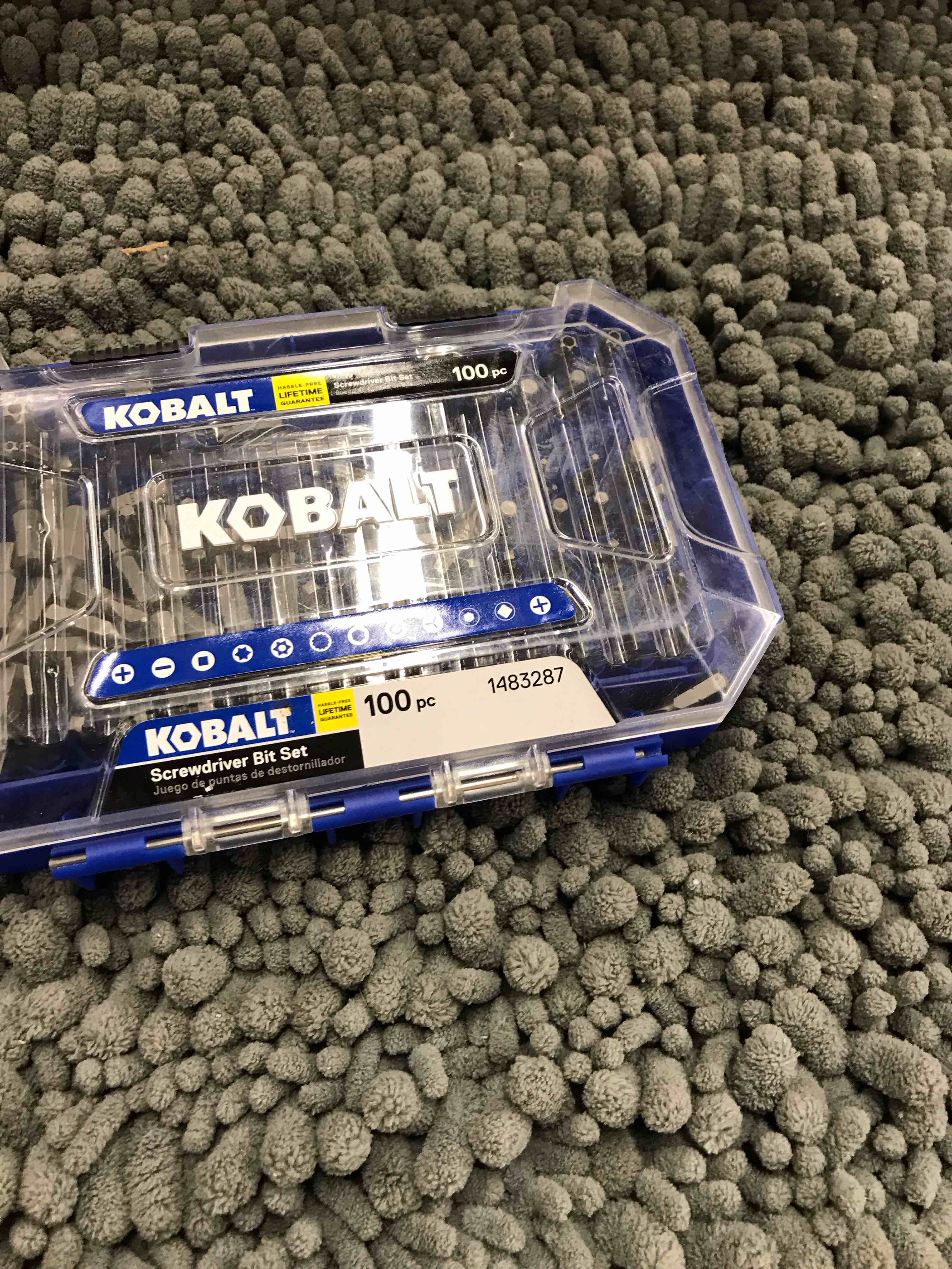 kobalt 100 piece screwdriver bit set