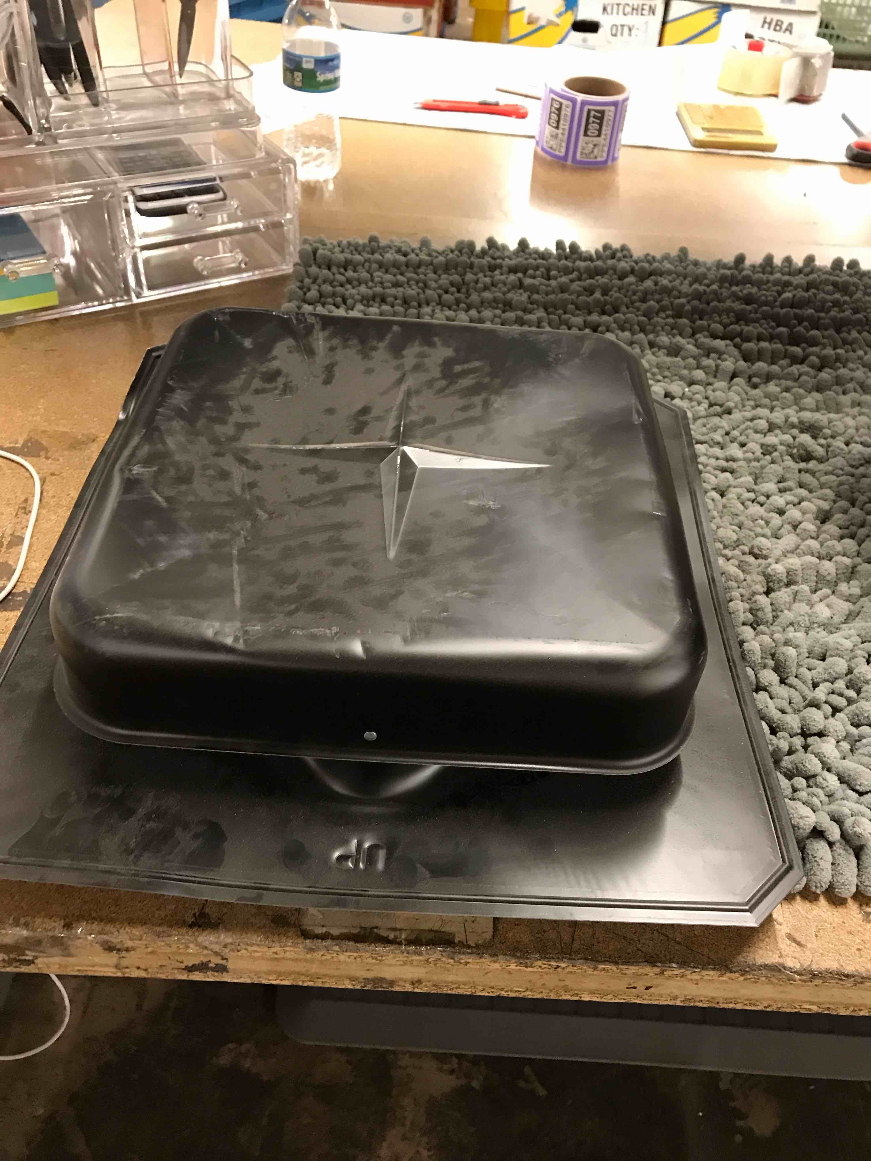 Condition photo showing As Is for vent