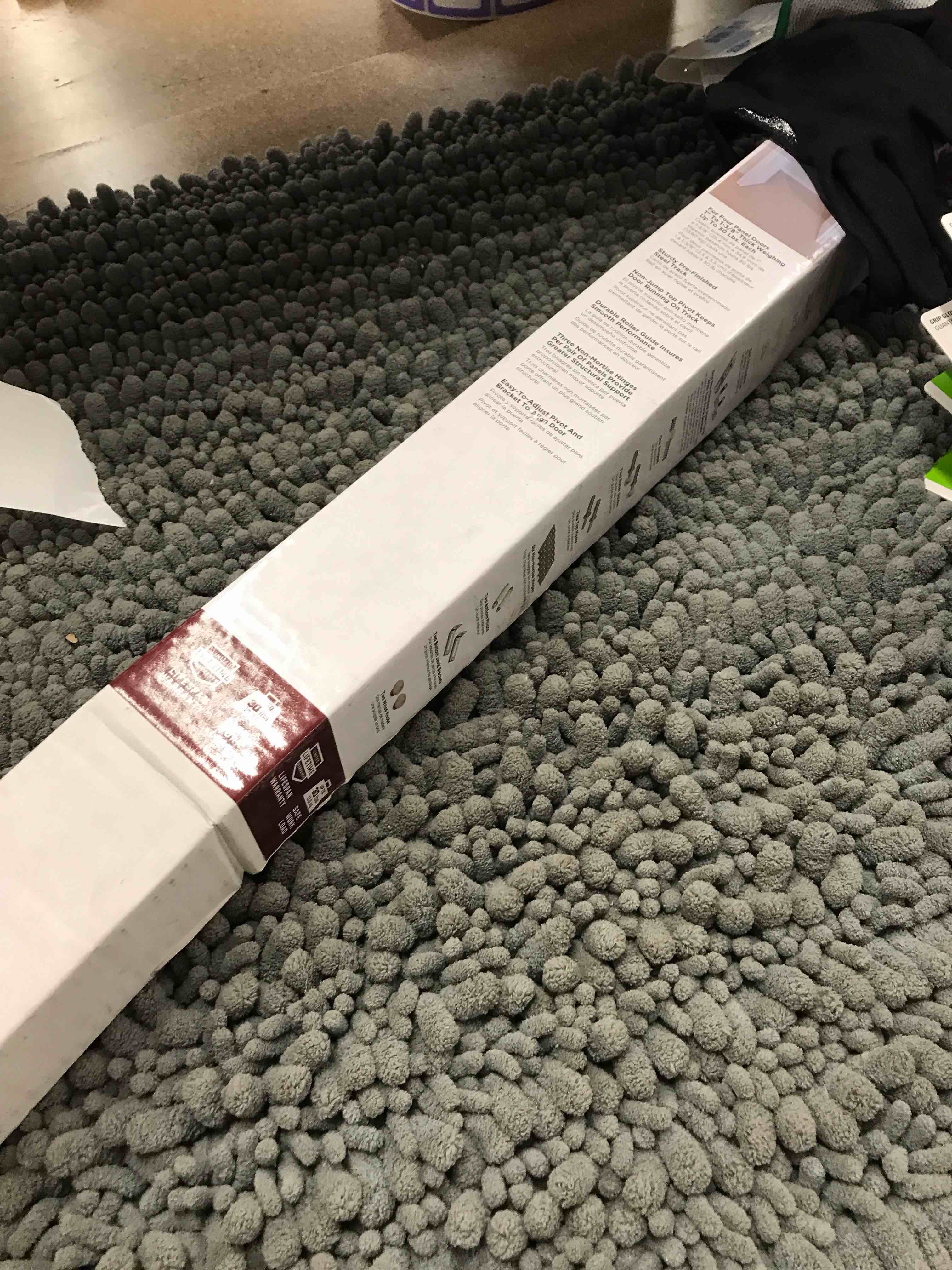 Condition photo showing As Is for bifold door hardware set