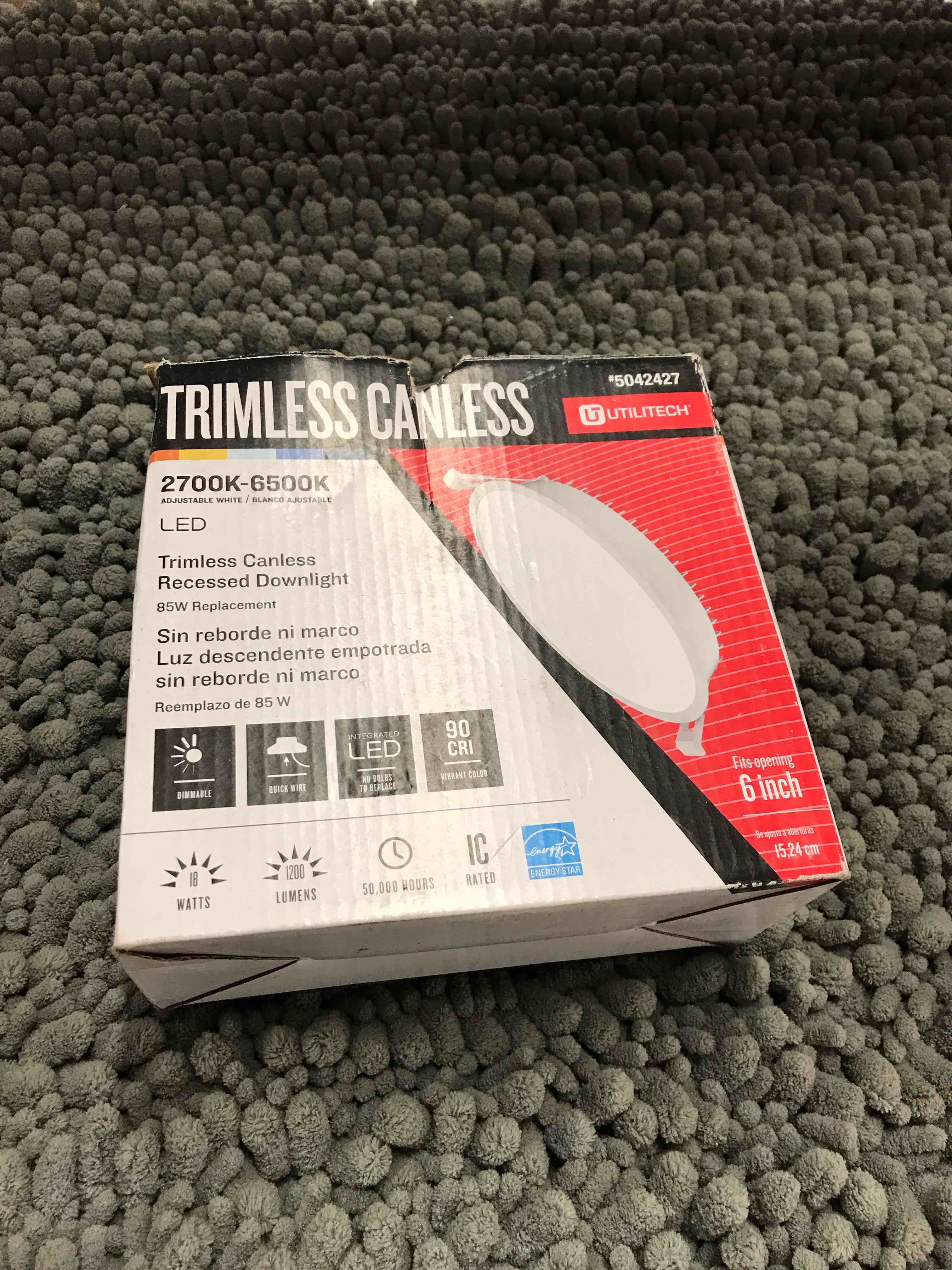 trimless canless recessed dow light