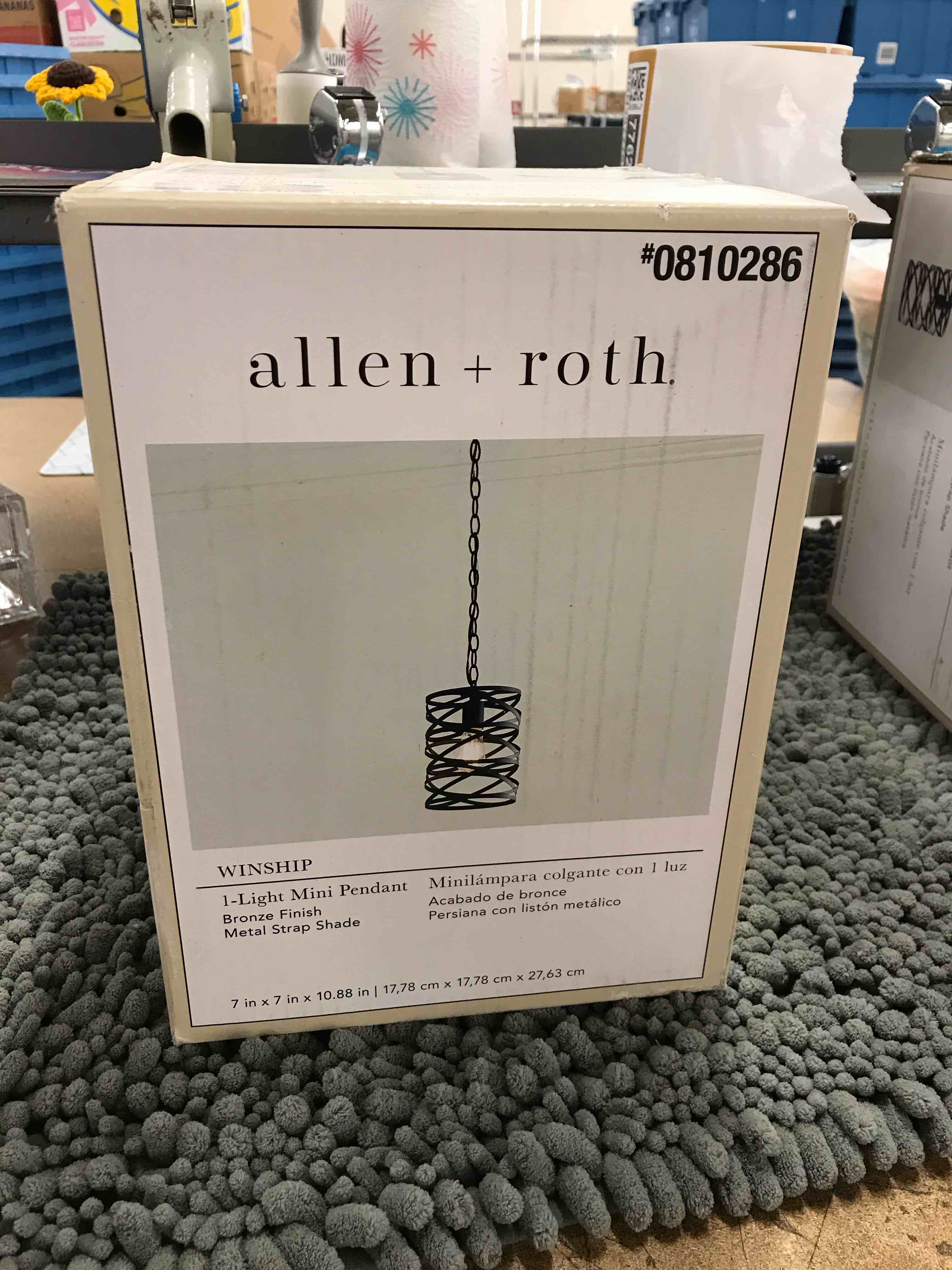 1 light mini pendant