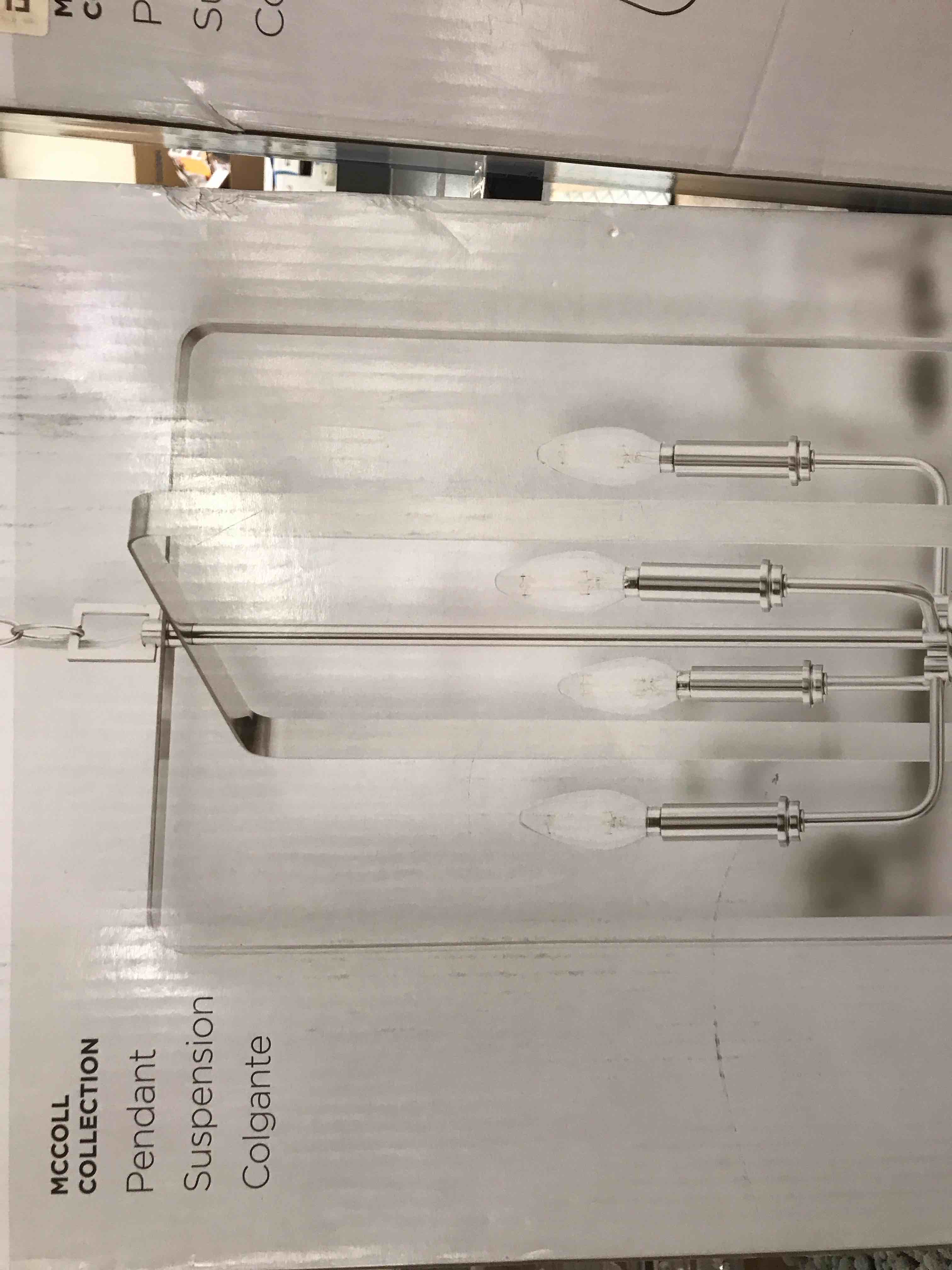 Condition photo showing As Is for mccoll collection fixture