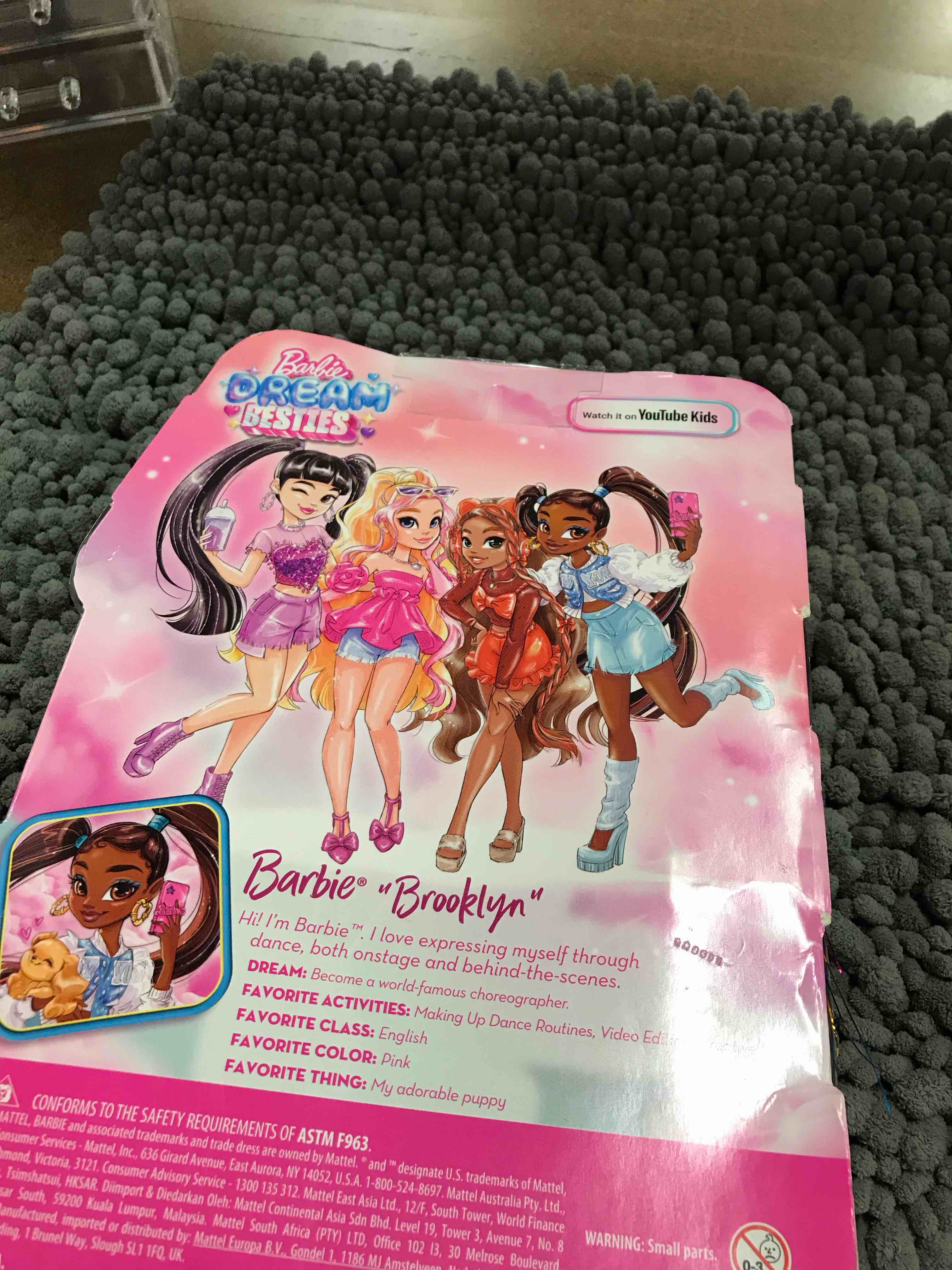 Condition photo showing As Is for Barbie dream besties
