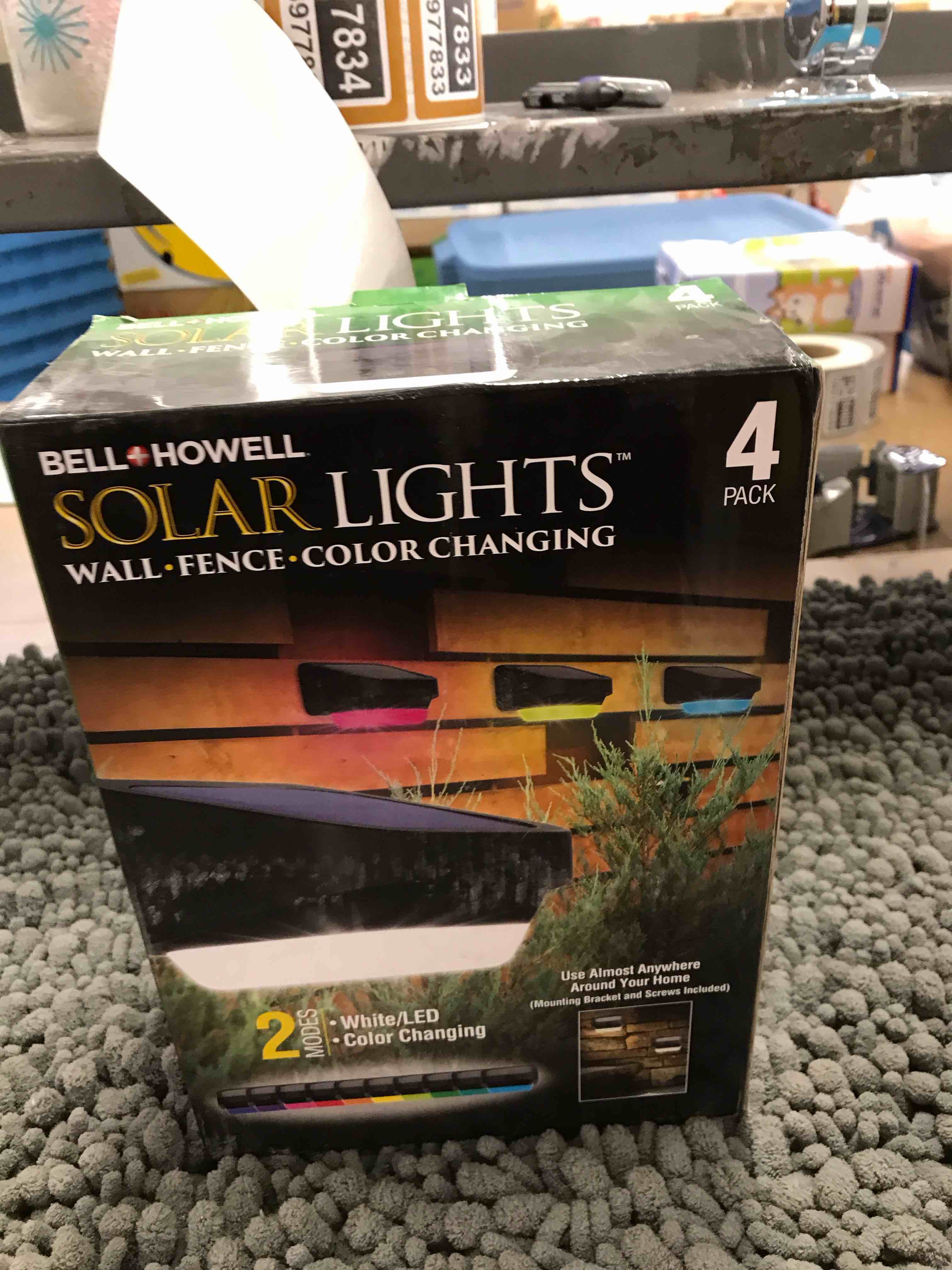 4 pack solar lights