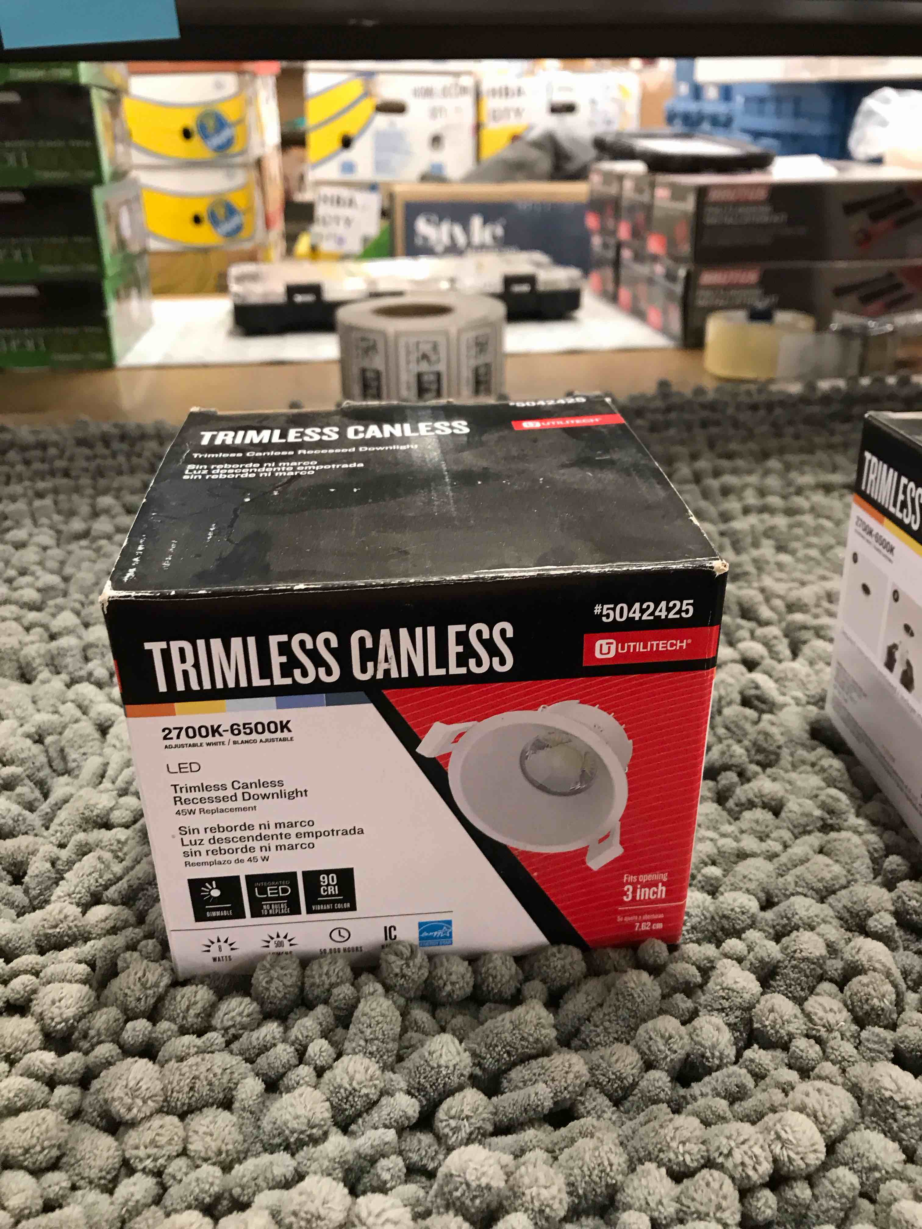 3 in recessed Dow light