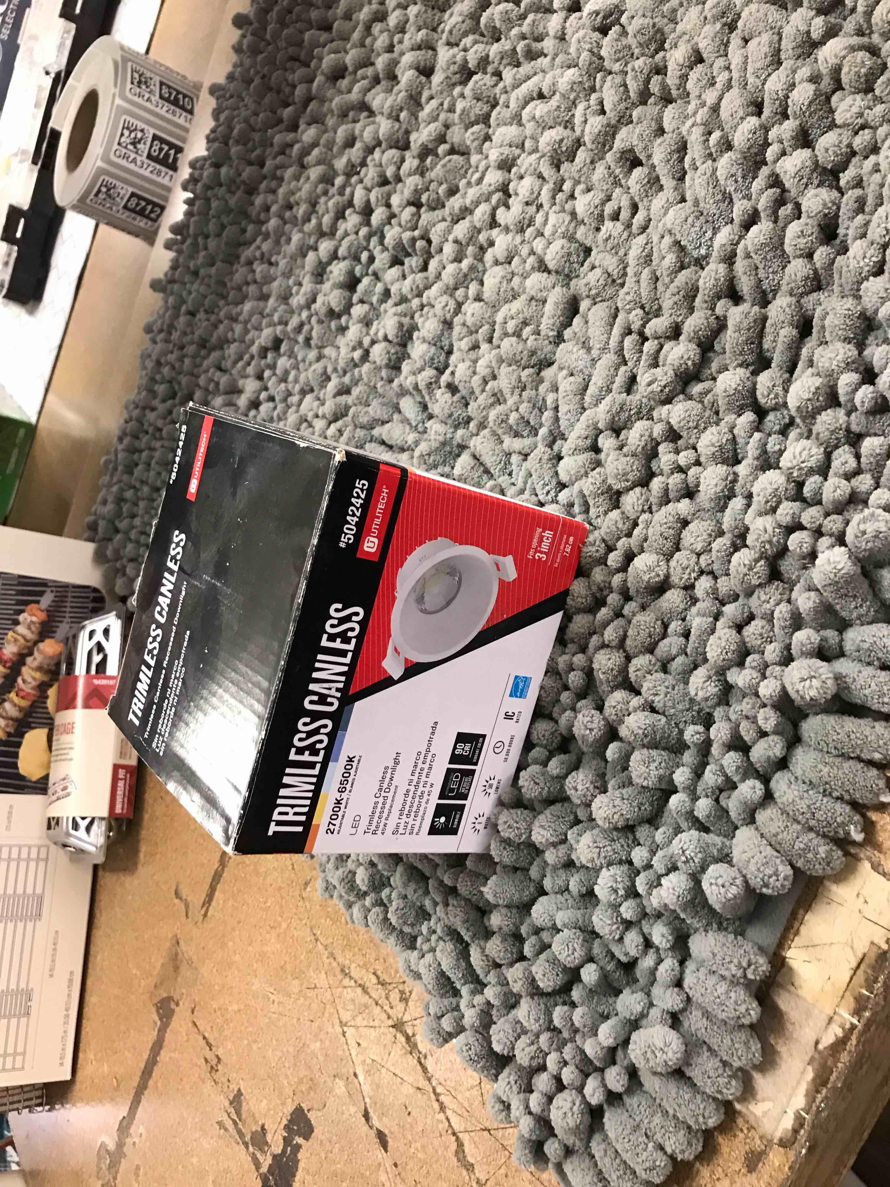 Condition photo showing As Is for 3 in recessed Dow light