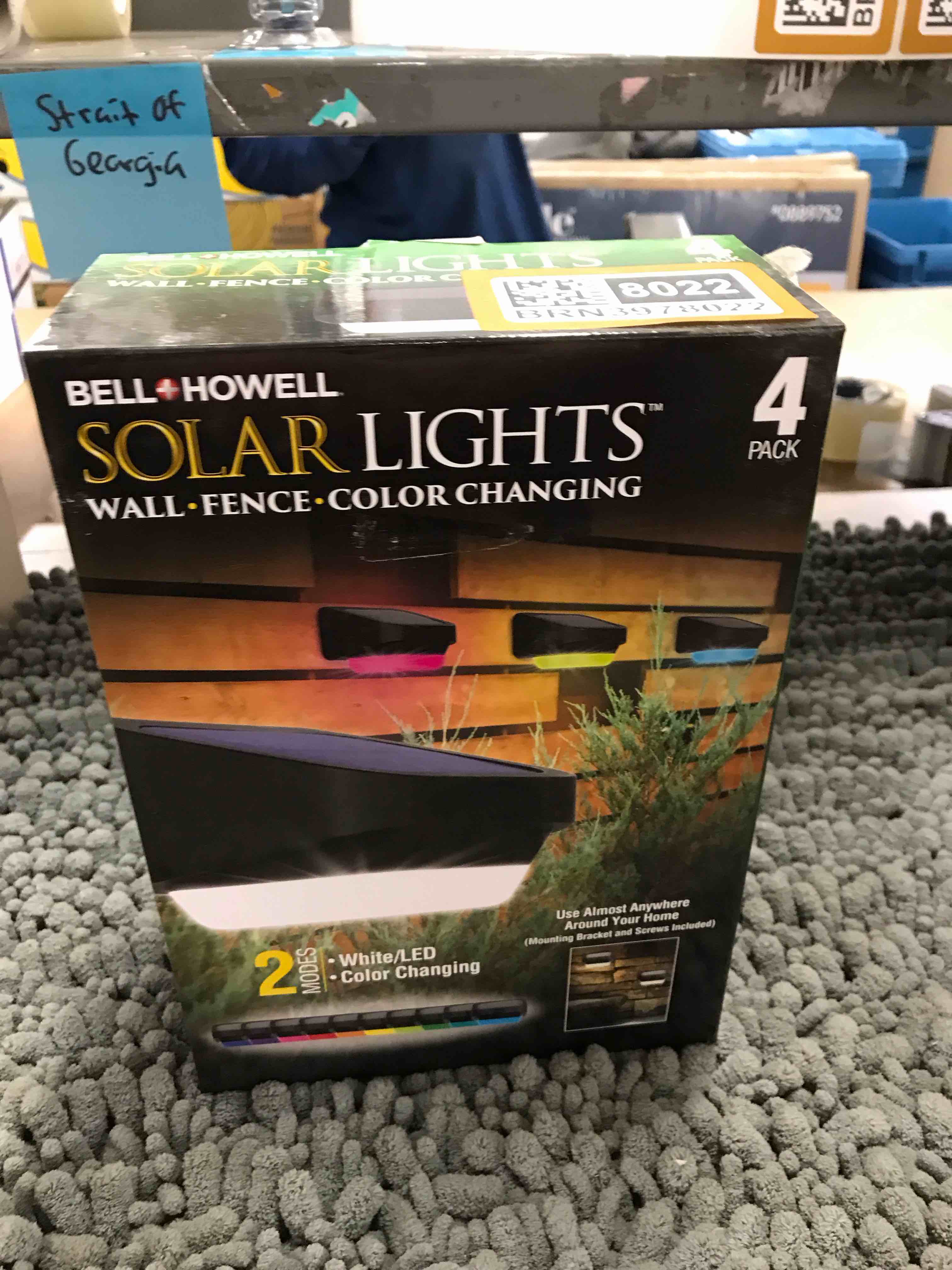 4 pack solar lights