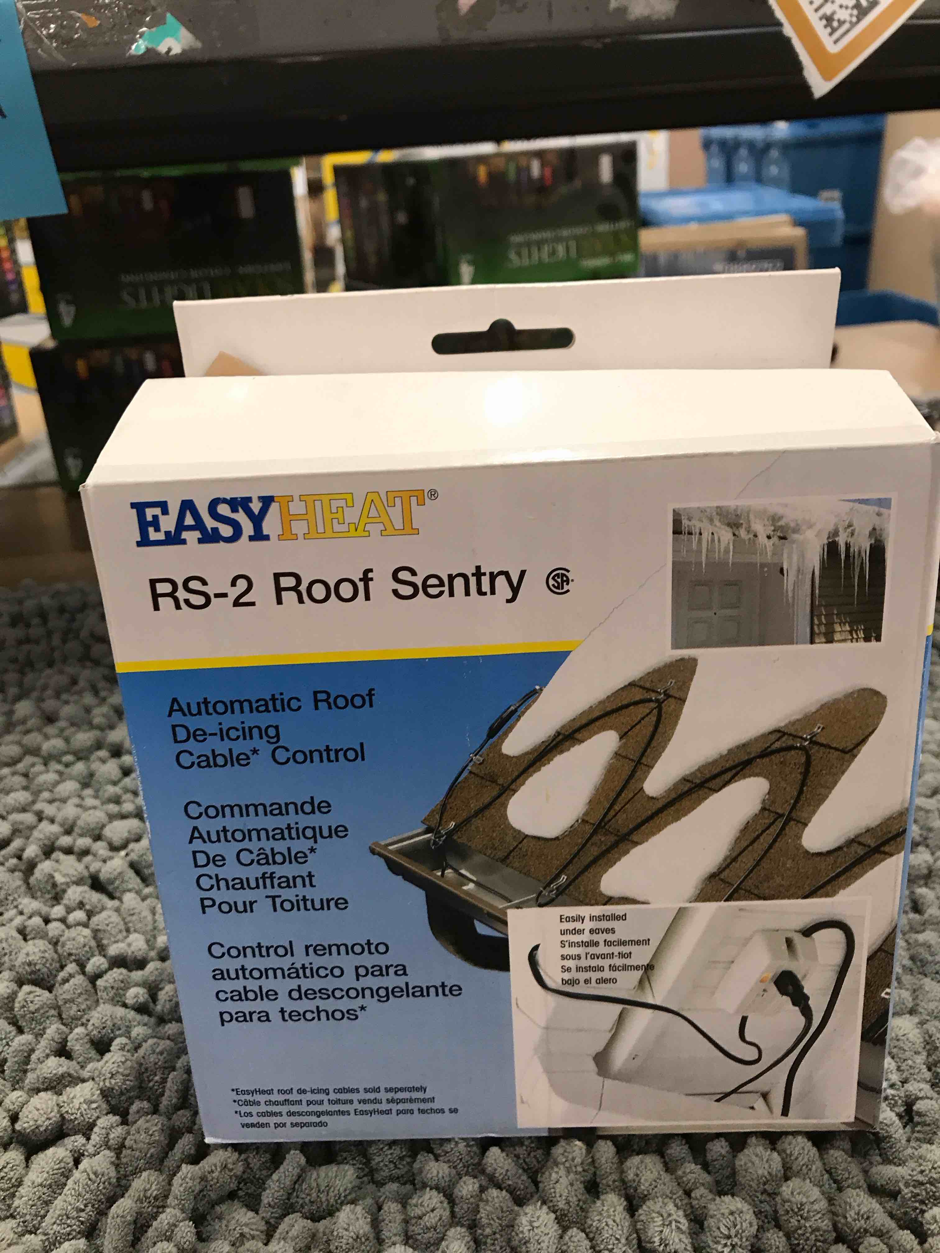 Condition photo showing As Is for rs-2 roof sensory