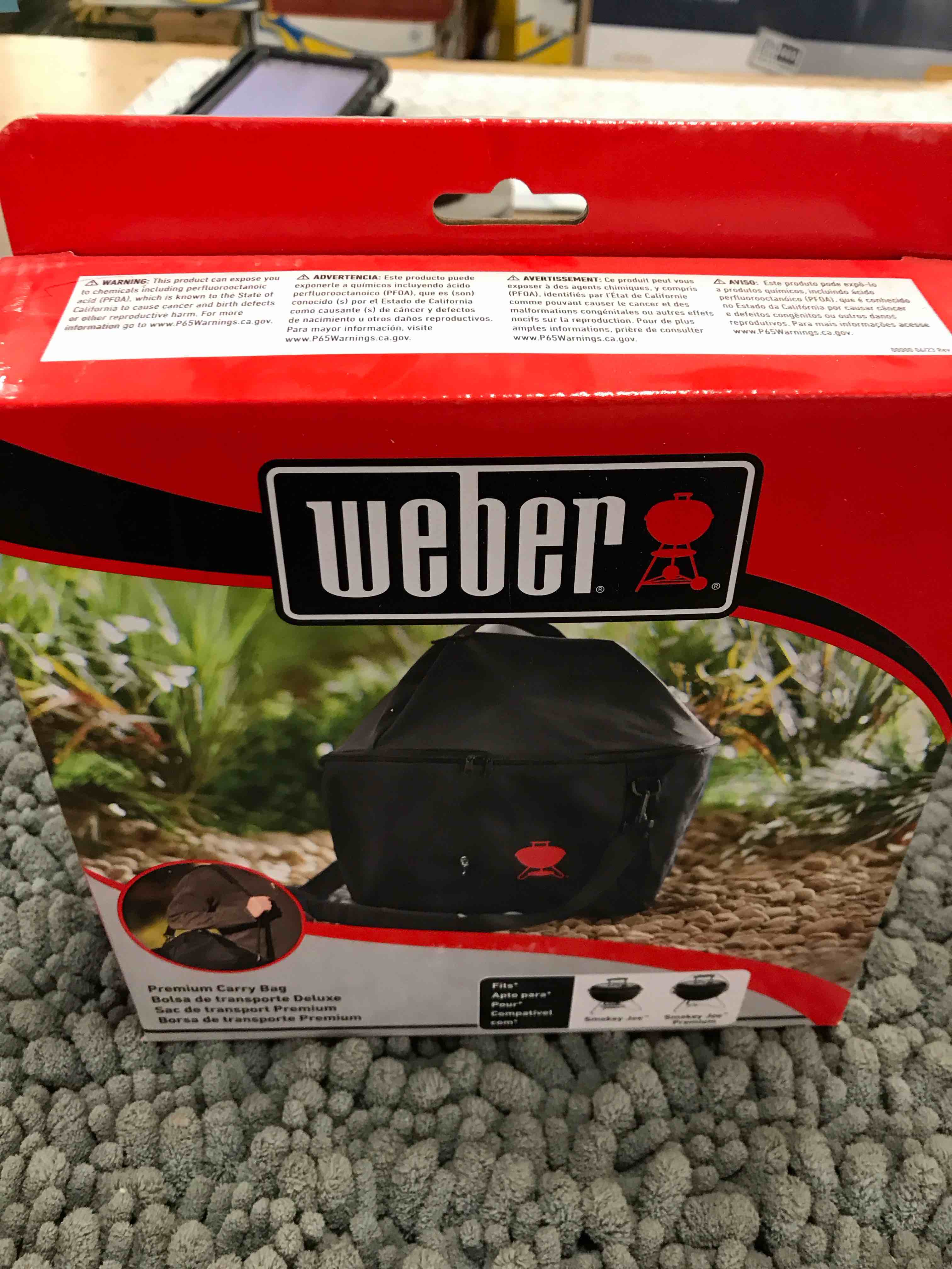 Weber Smokey joe carrying bag