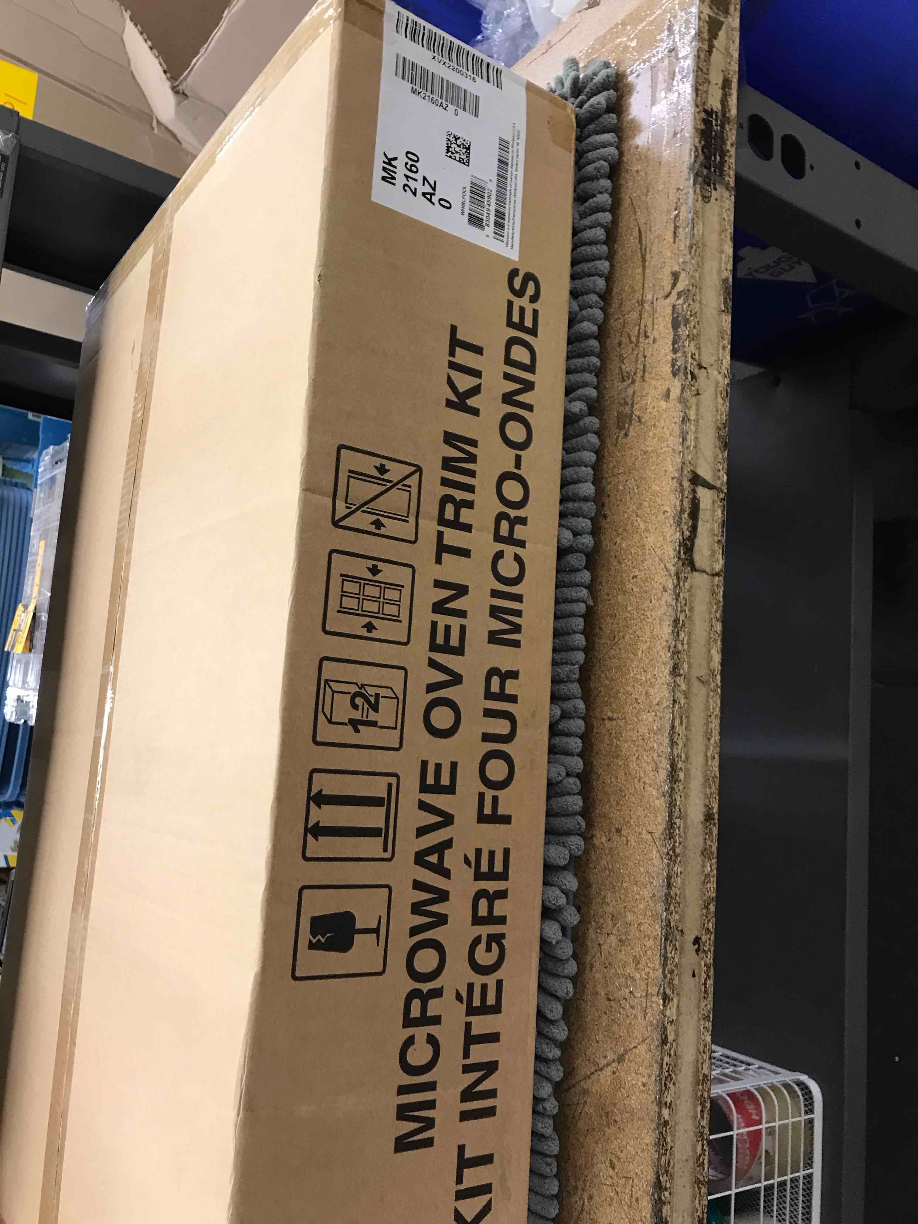 microwave oven trim kit