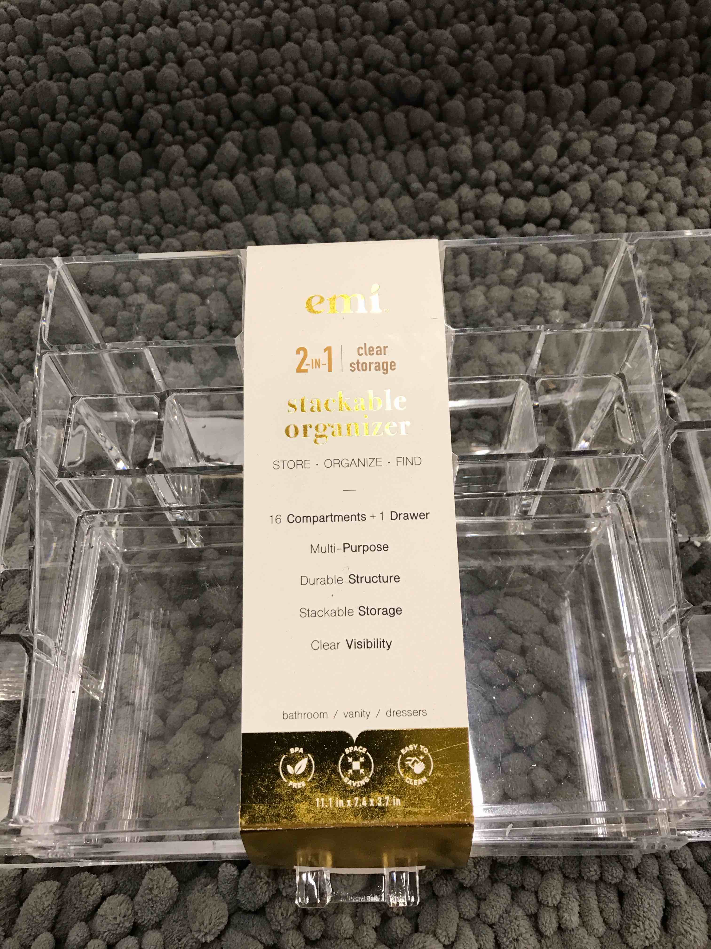 Condition photo showing New/Like New for stackable organizer