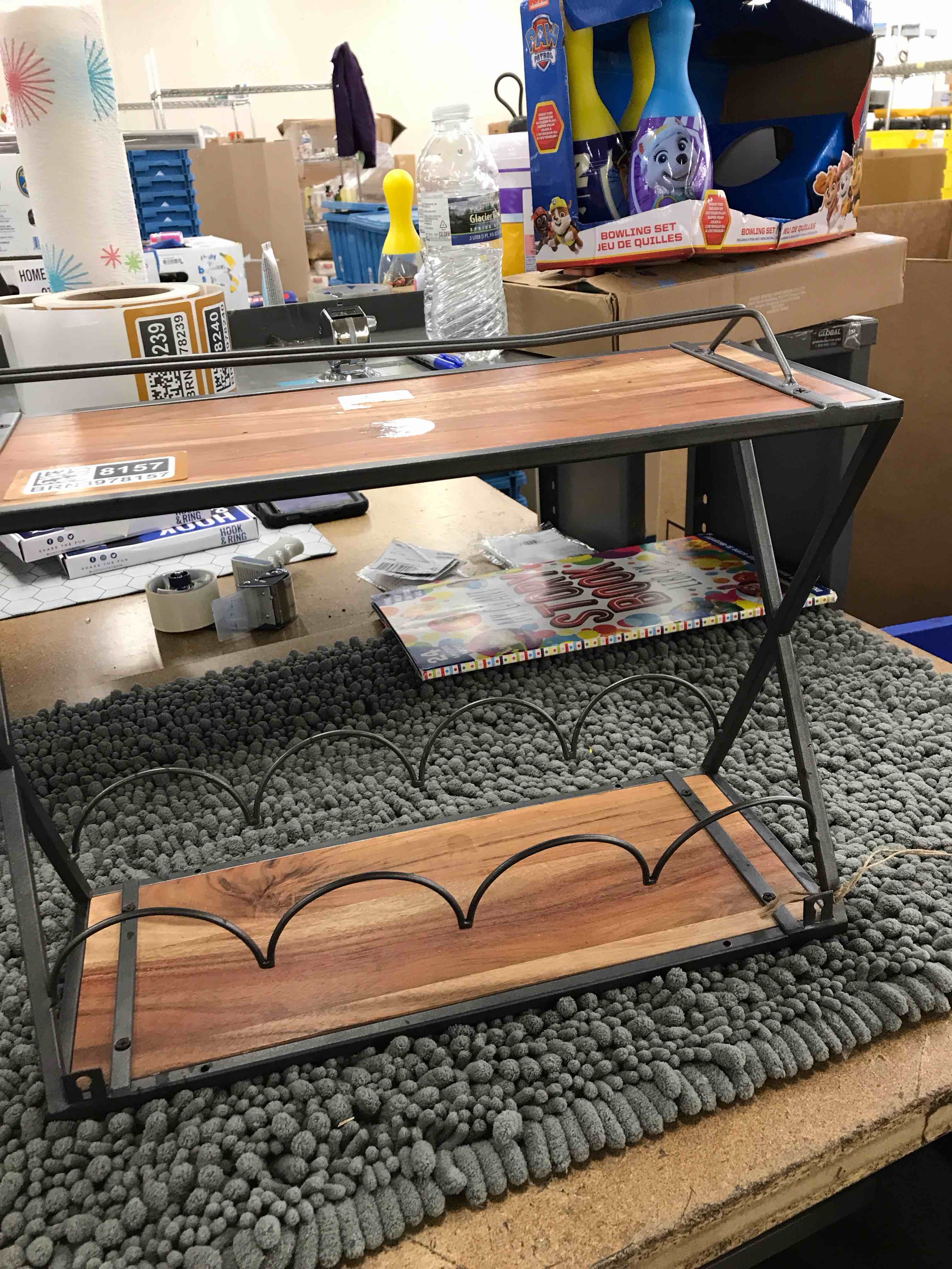 Condition photo showing New/Like New for wooden stand