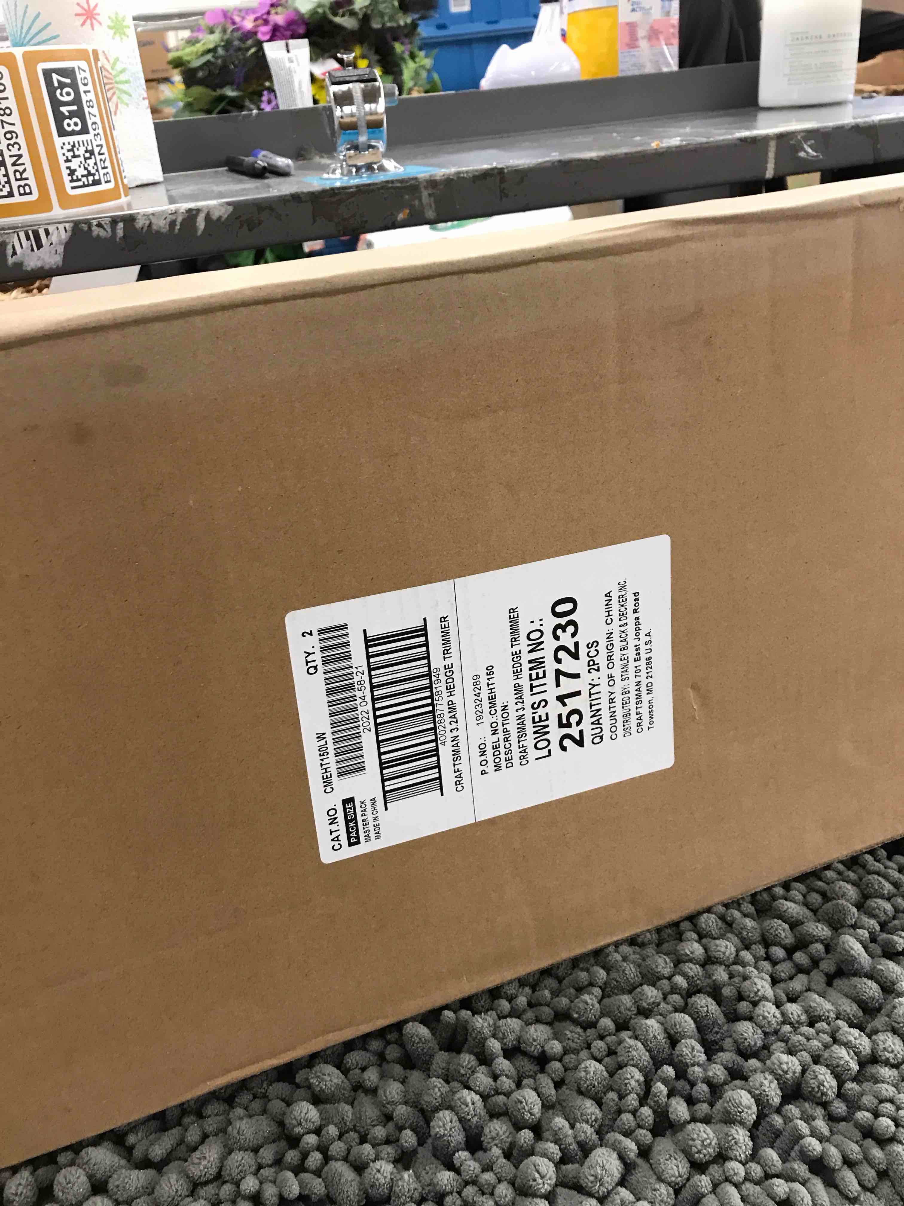 Condition photo showing New/Like New for hedge trimmer