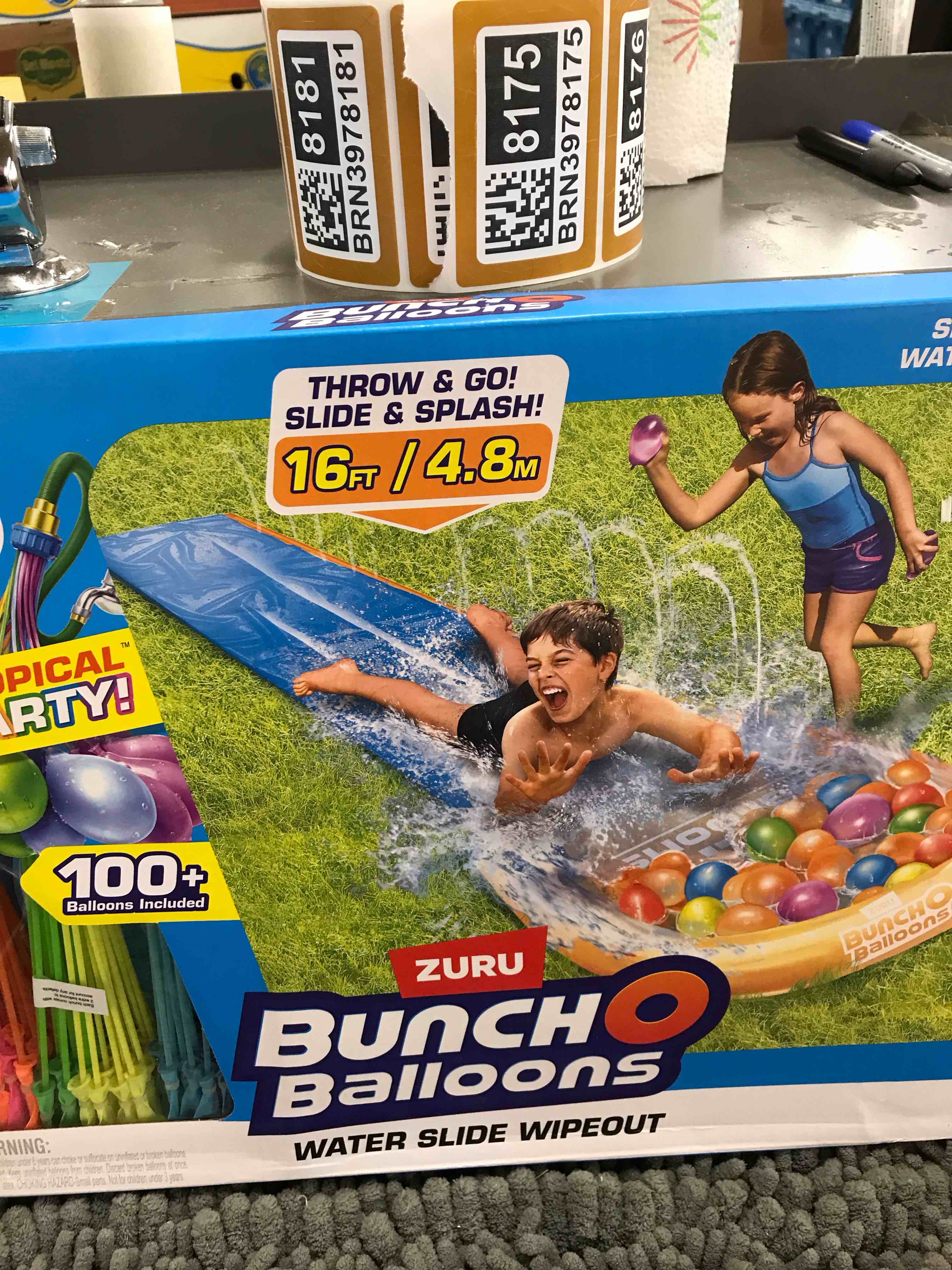 Condition photo showing Good Condition for ballon slip n slide